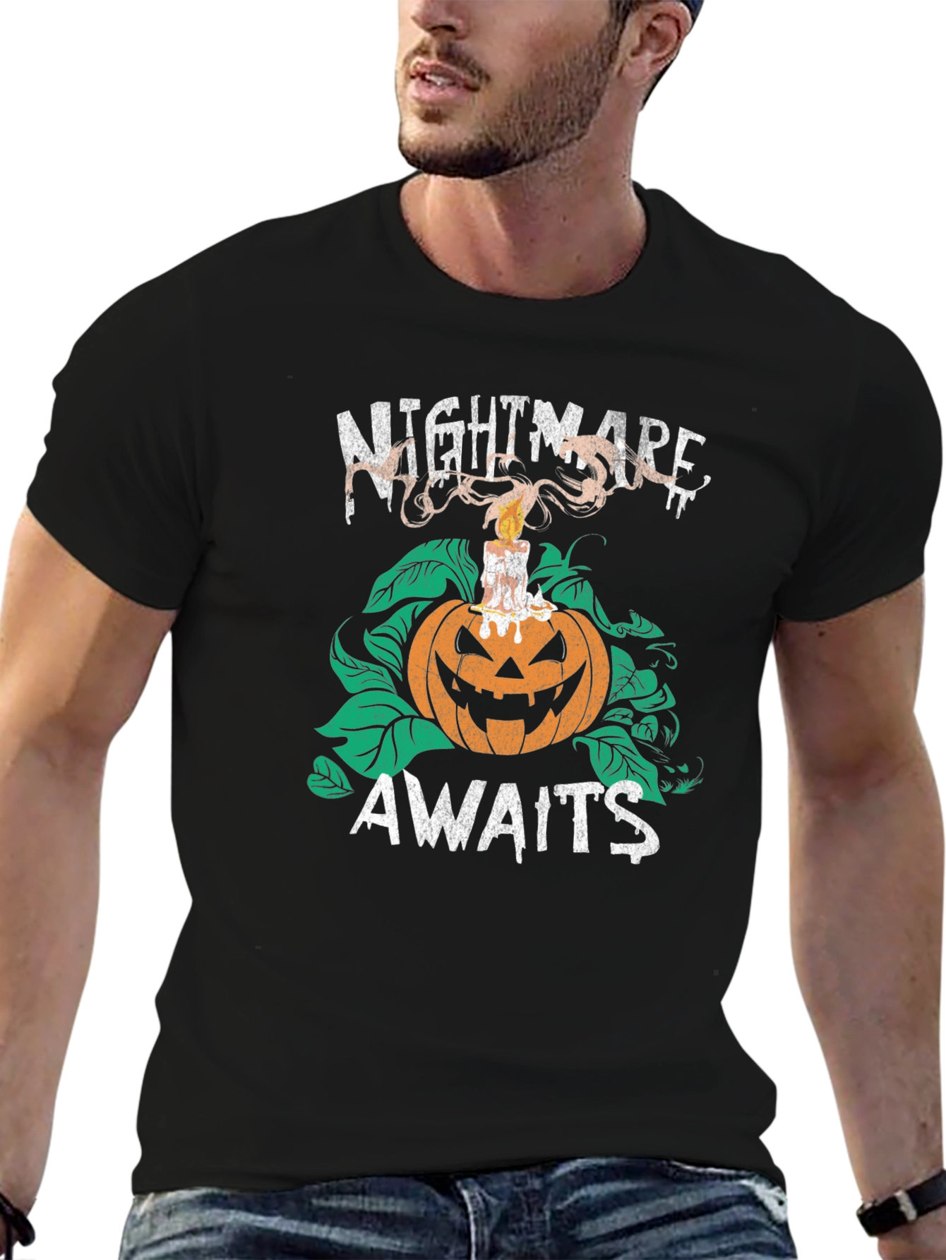 Nightmare Awaits Halloween T-Shirt