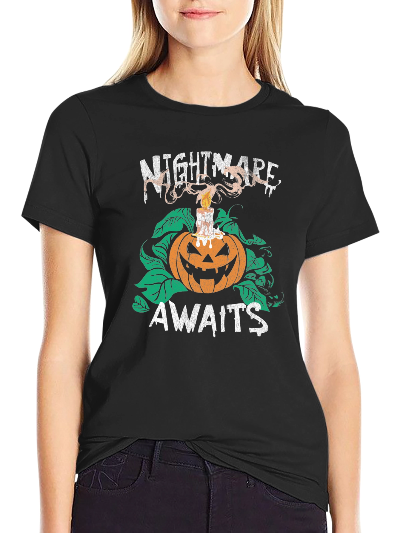 Nightmare Awaits Halloween T-Shirt