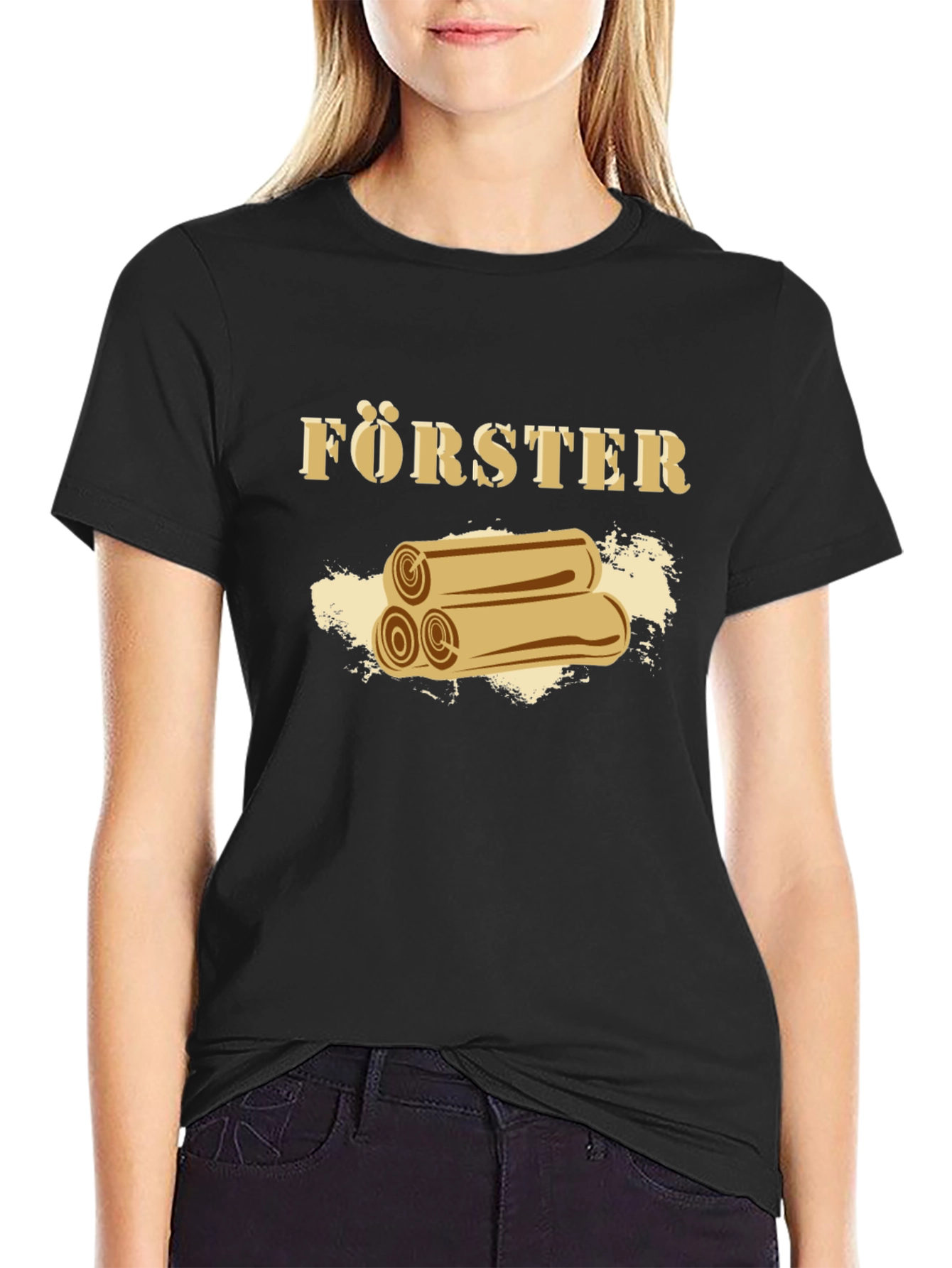 Förster T-Shirt - Black Graphic Tee