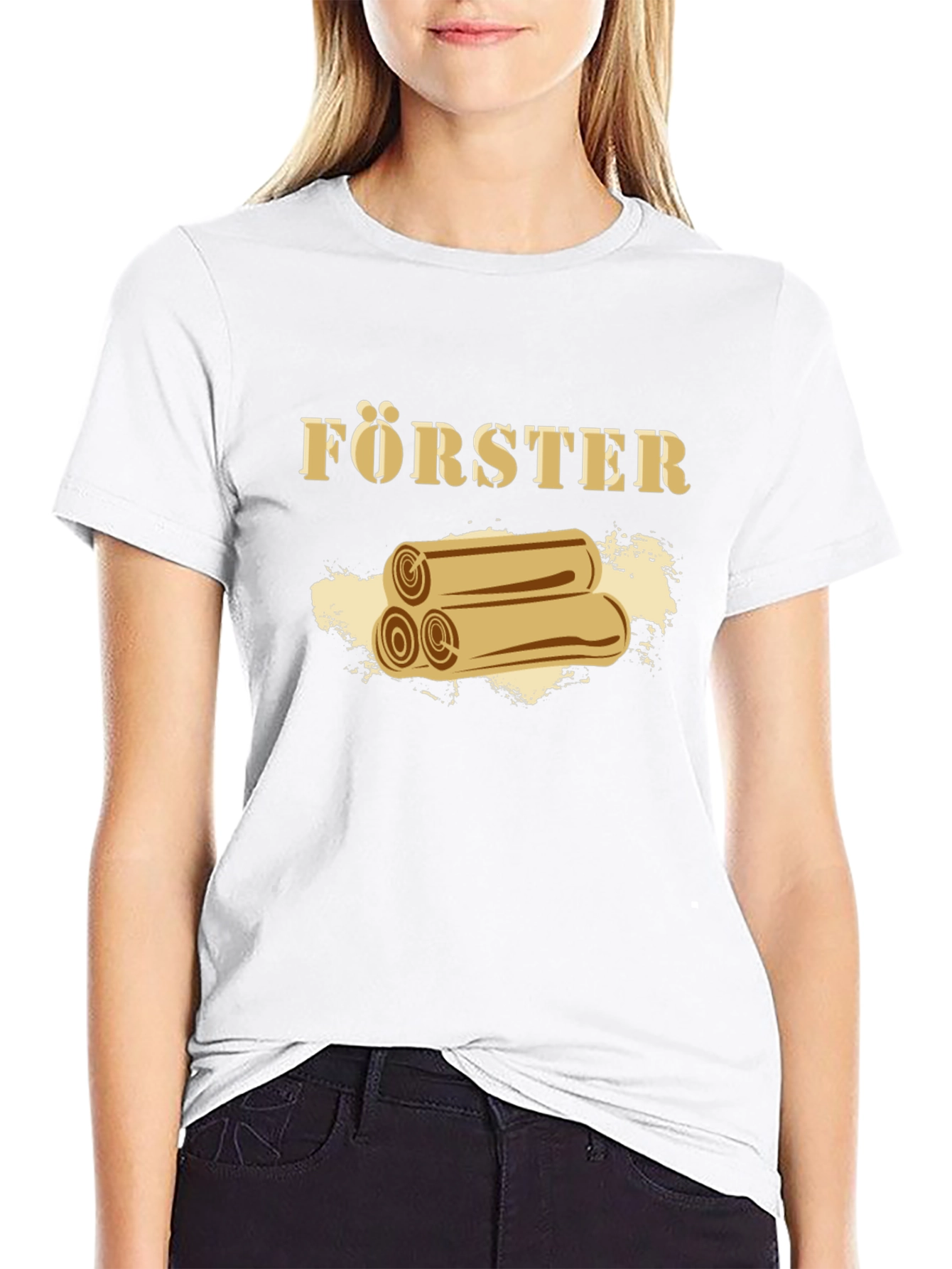 Förster T-Shirt - Black Graphic Tee