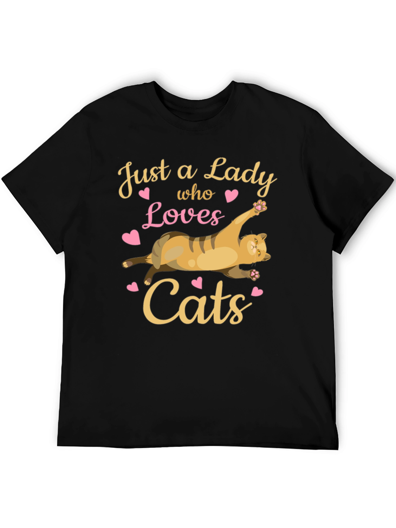 Just a Lady Who Loves Cats T-Shirt
