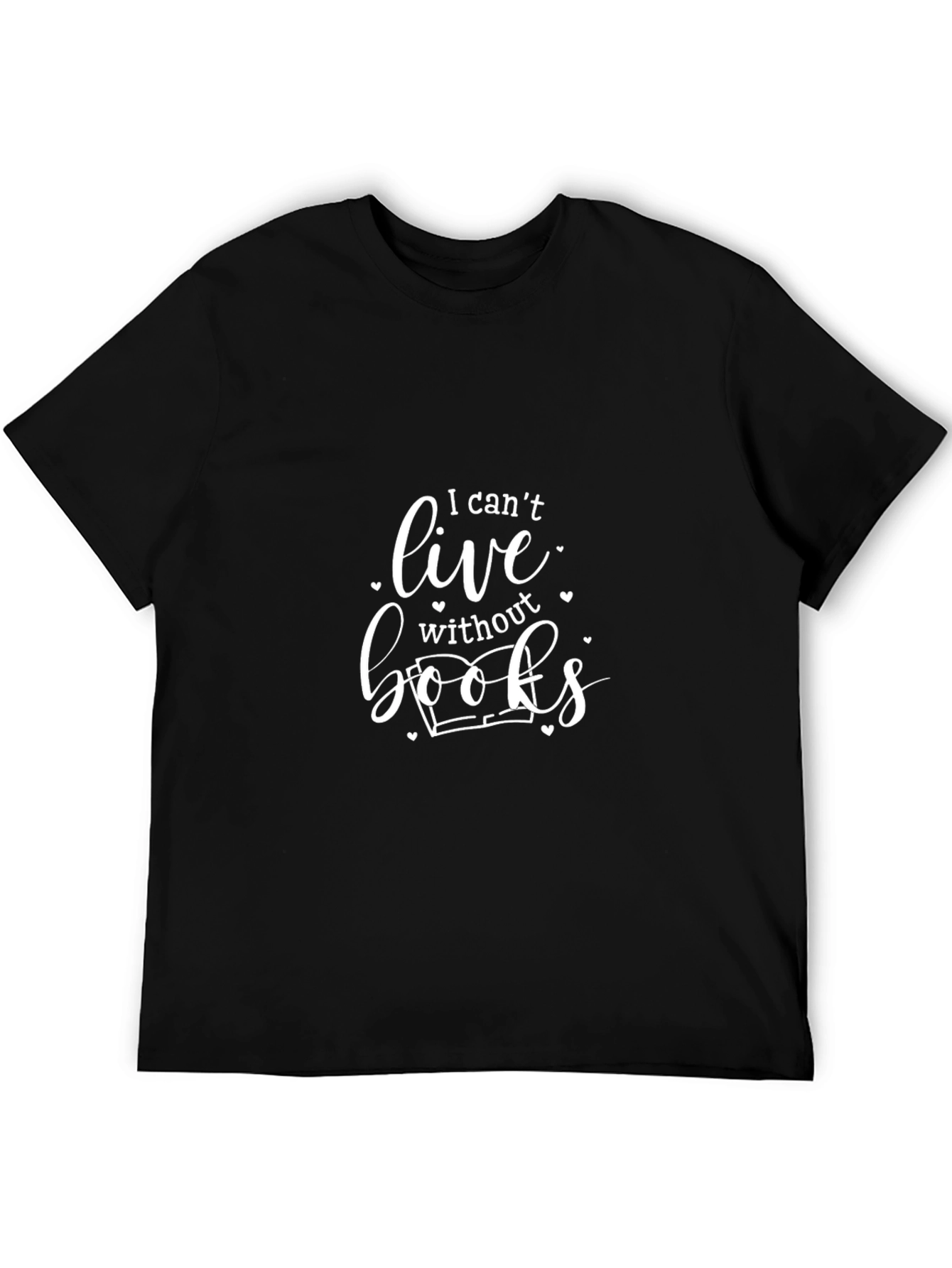 I Cant Live Without Books T-Shirt