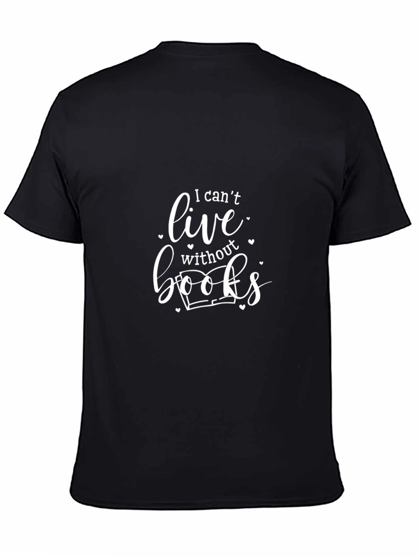 I Cant Live Without Books T-Shirt