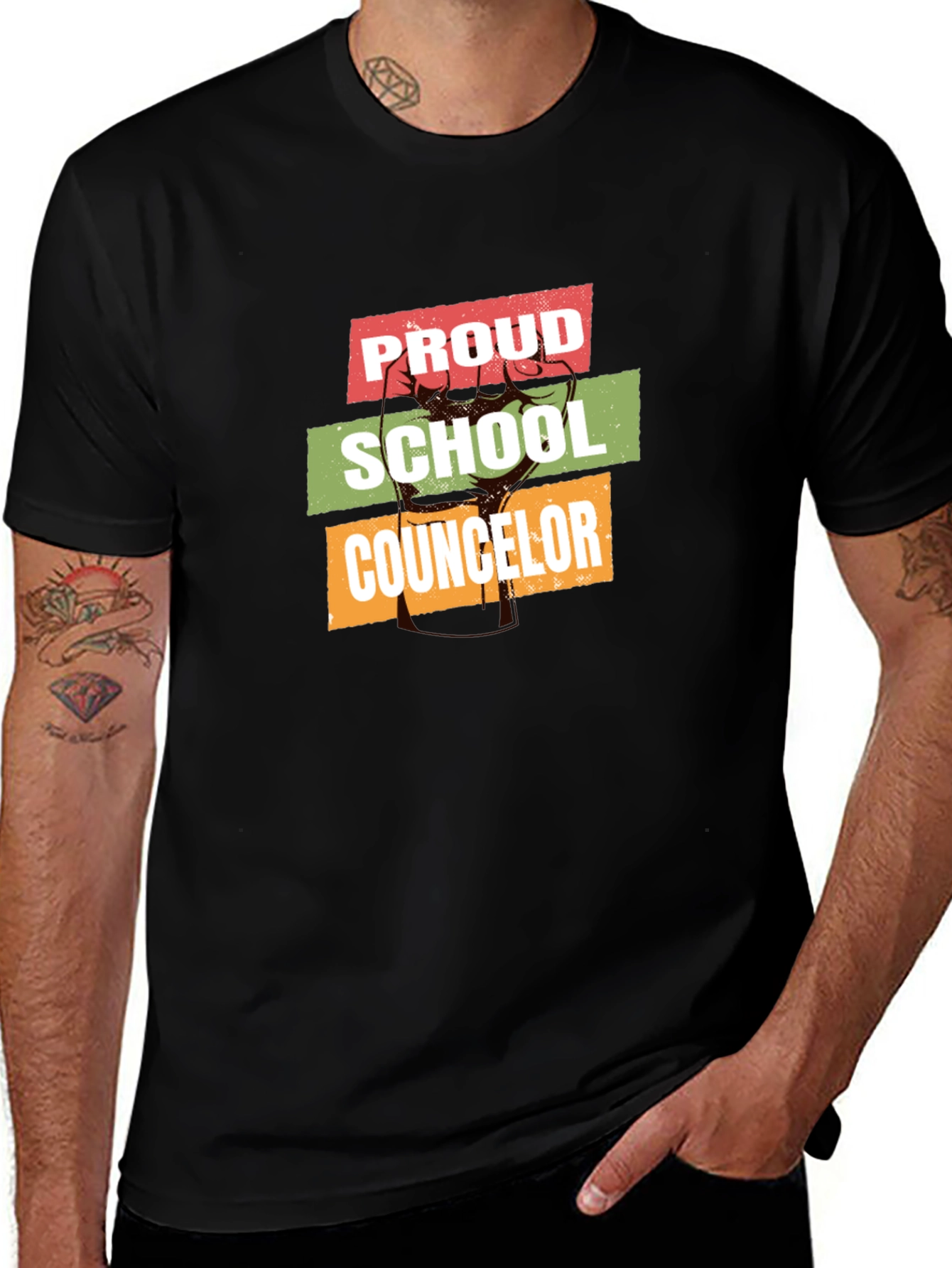 Proud School Counselor T-Shirt