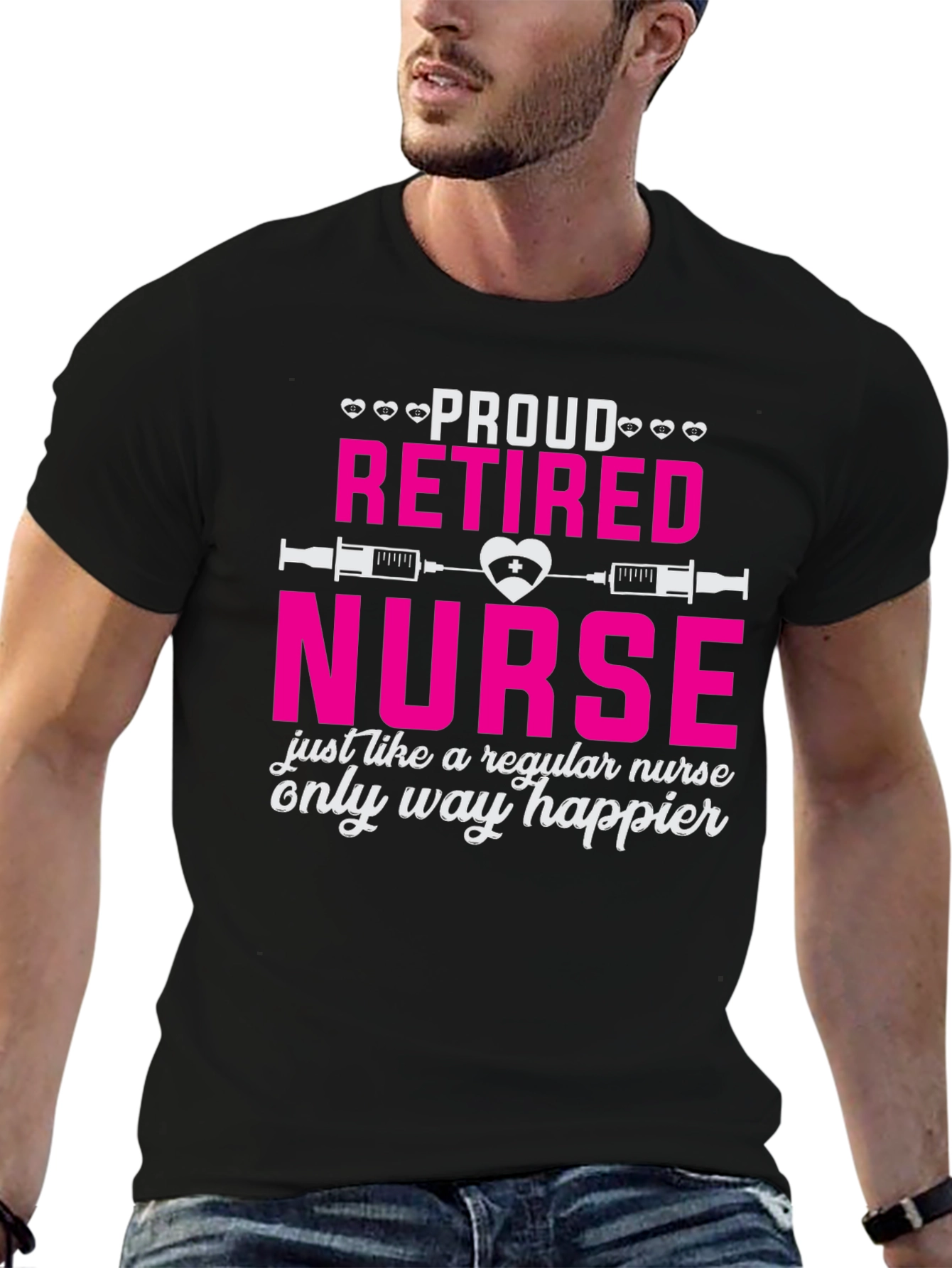 Proud Retired Nurse T-Shirt - Happy Retirement Gift