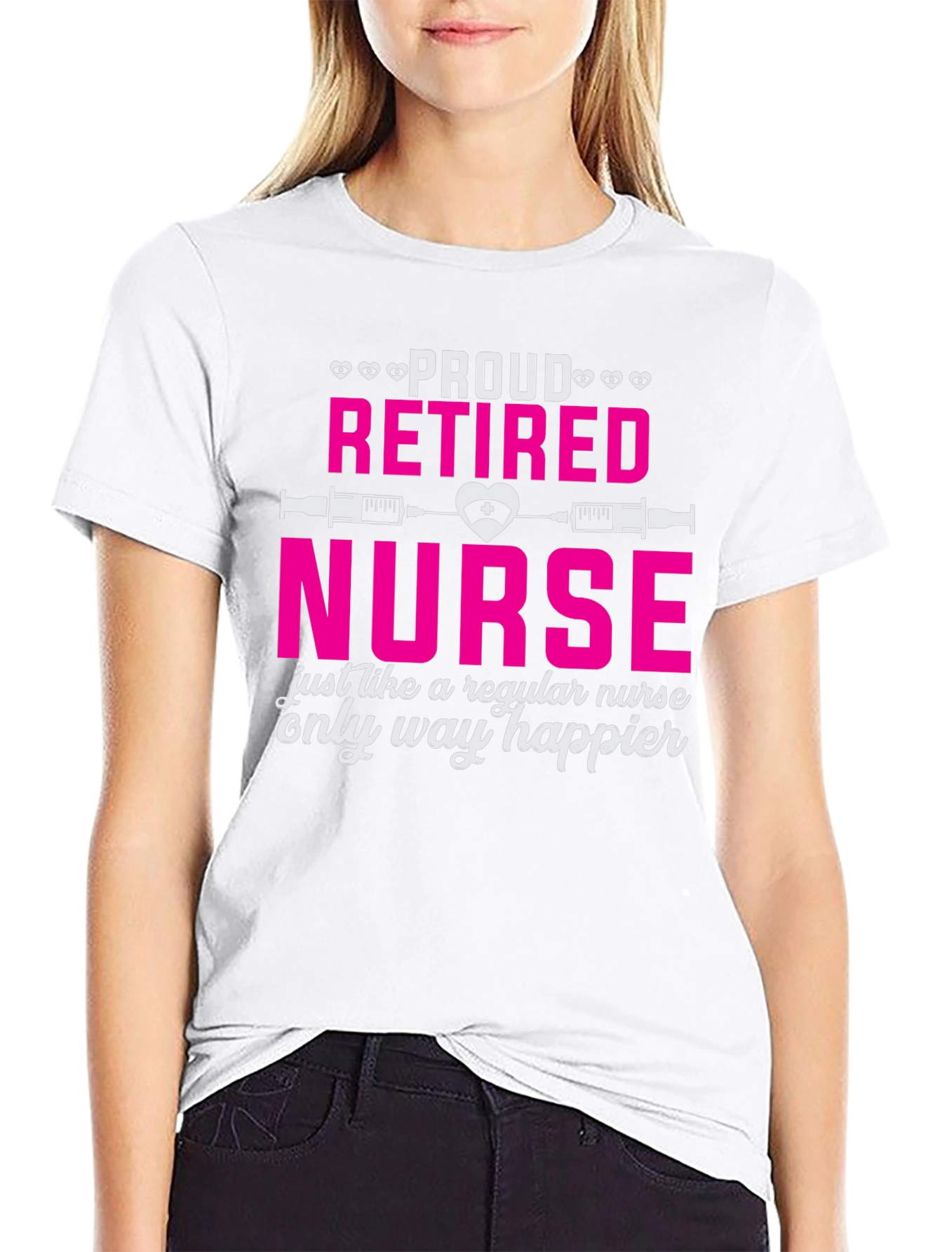 Proud Retired Nurse T-Shirt - Happy Retirement Gift