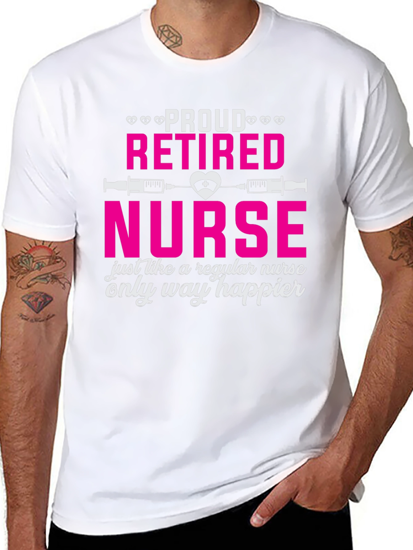 Proud Retired Nurse T-Shirt - Happy Retirement Gift