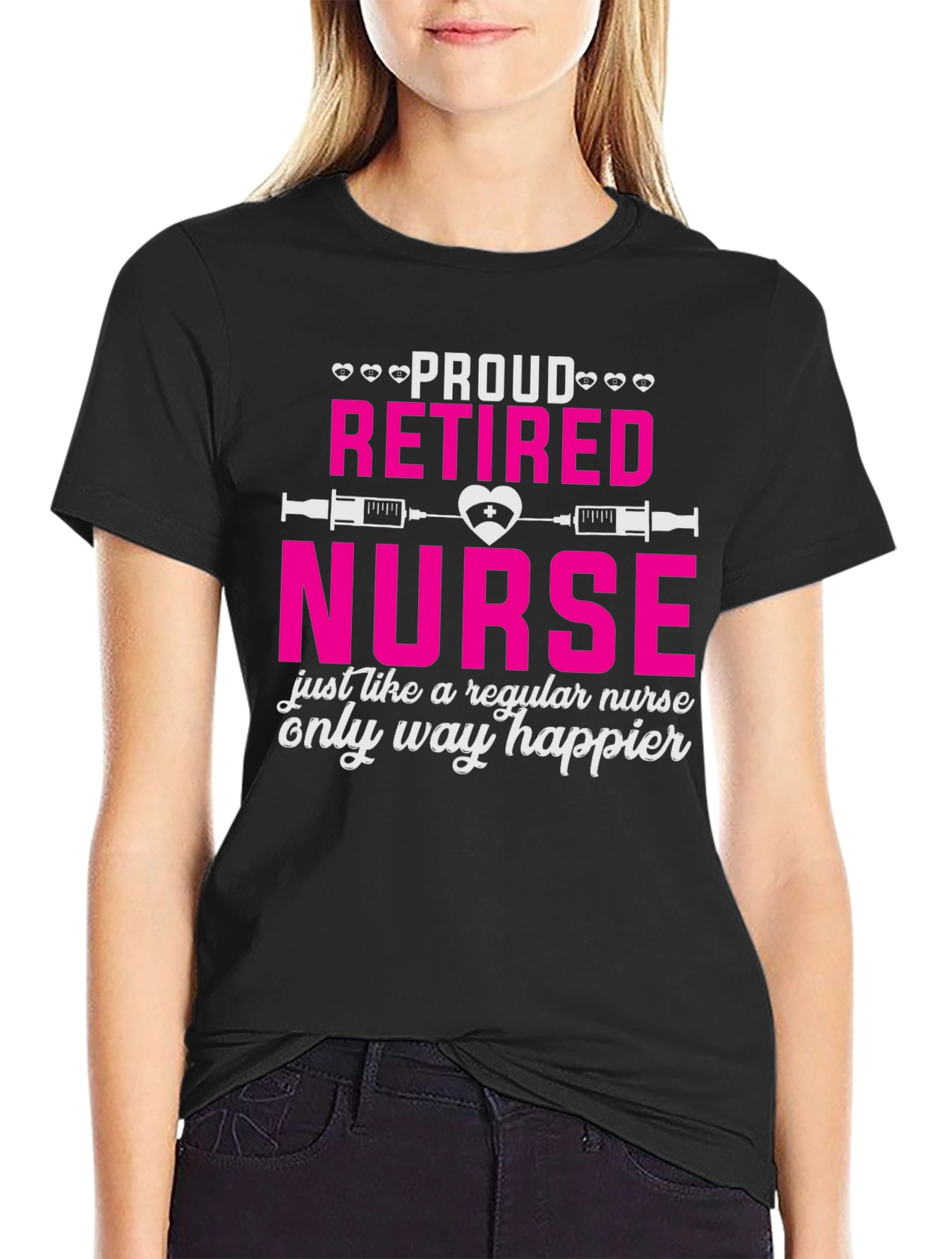 Proud Retired Nurse T-Shirt - Happy Retirement Gift
