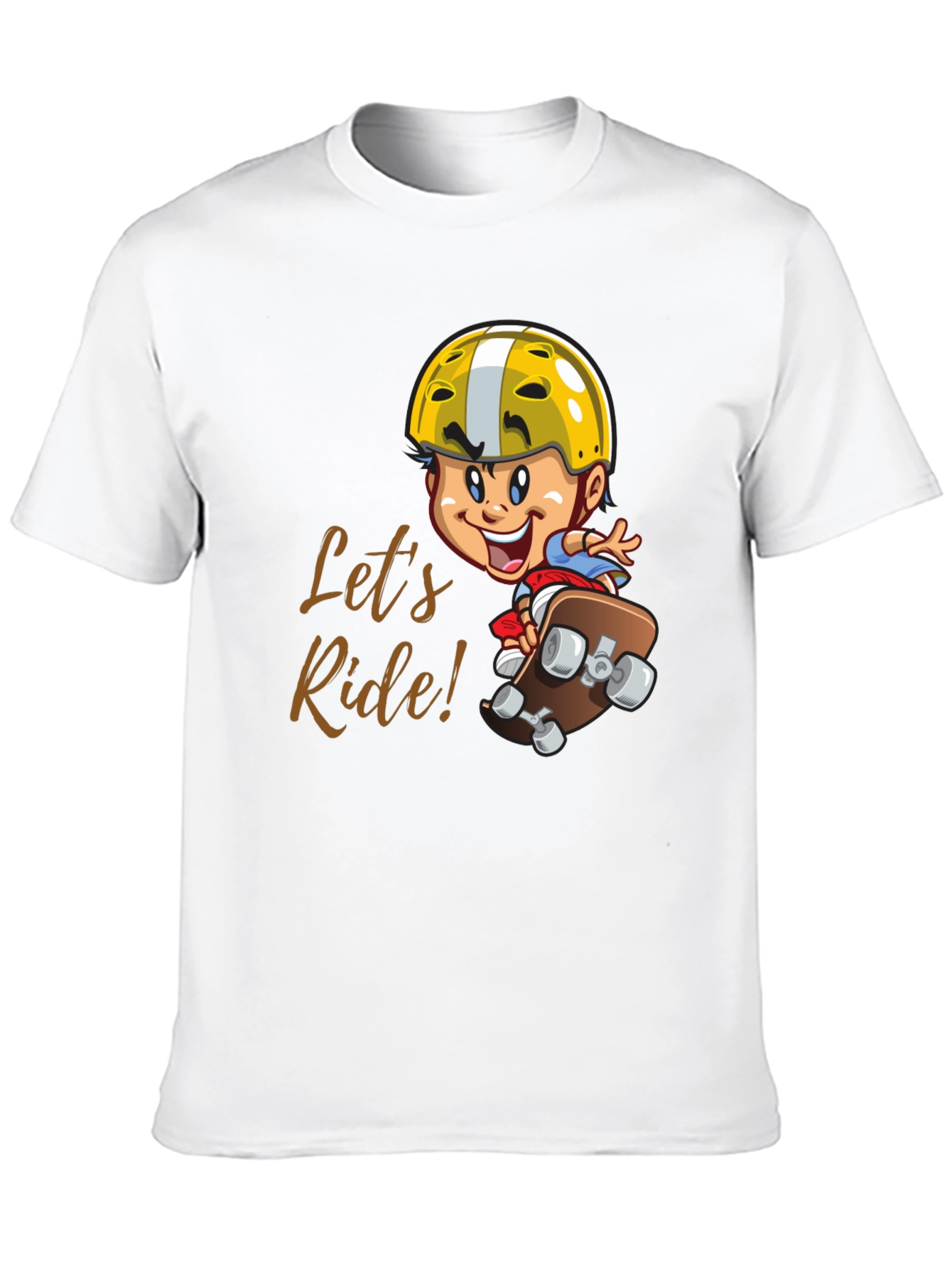 Lets Ride Skateboard T-Shirt