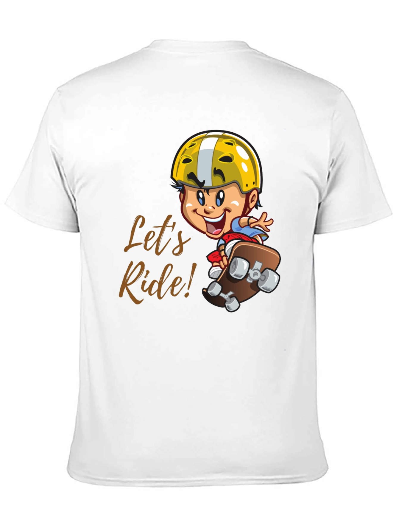 Lets Ride Skateboard T-Shirt