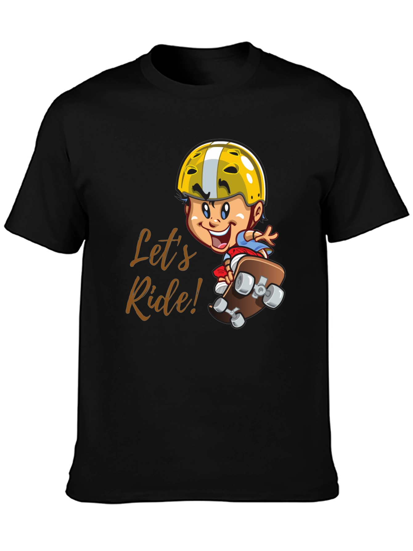 Lets Ride Skateboard T-Shirt