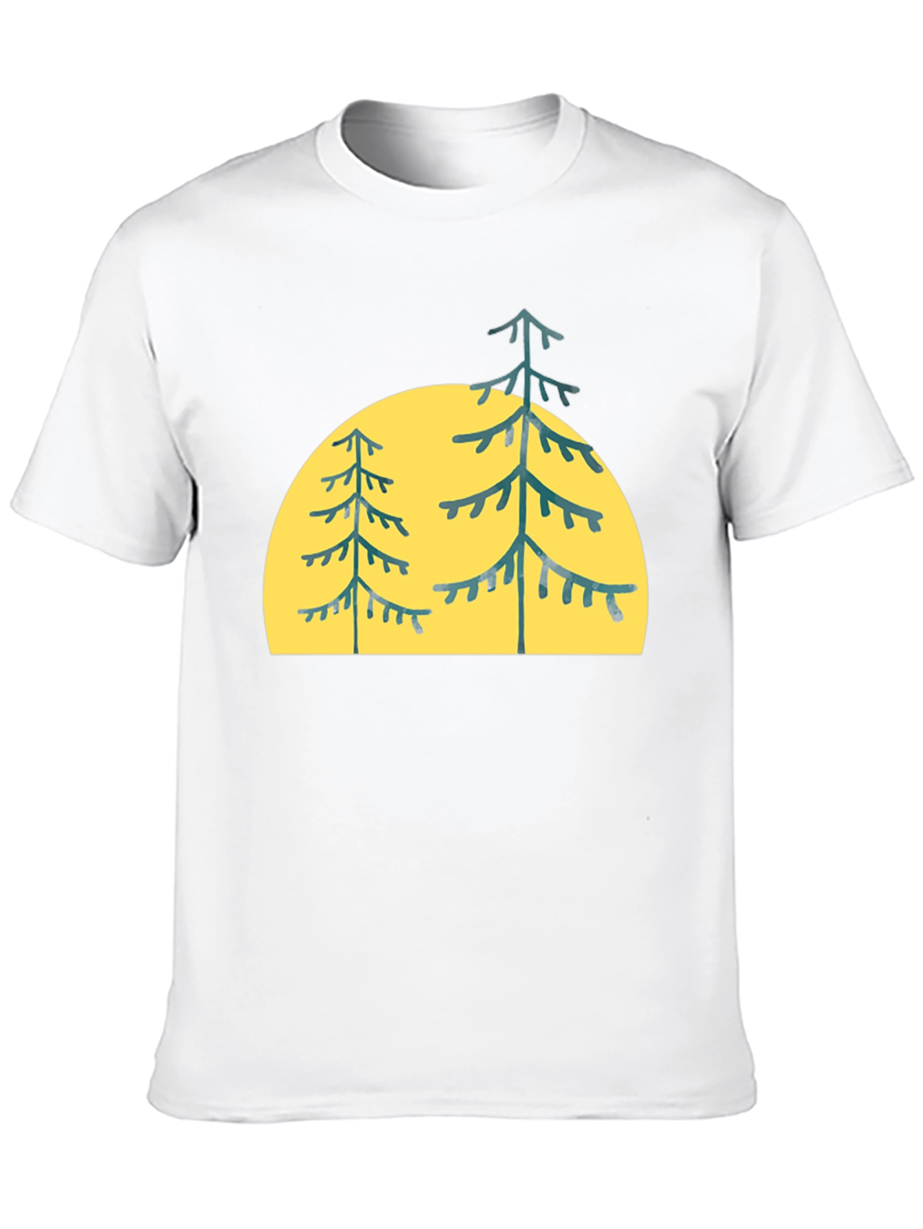 Pine Tree Graphic Tee - Nature Inspired Style
