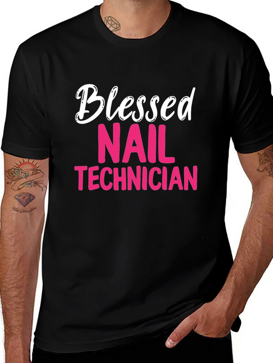 Blessed Nail Technician T-Shirt