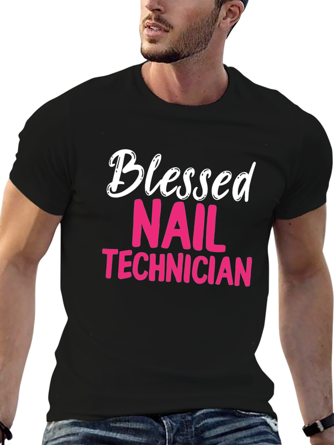 Blessed Nail Technician T-Shirt