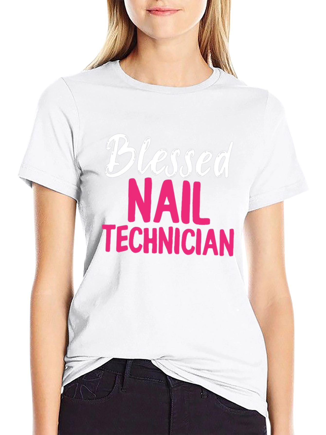 Blessed Nail Technician T-Shirt