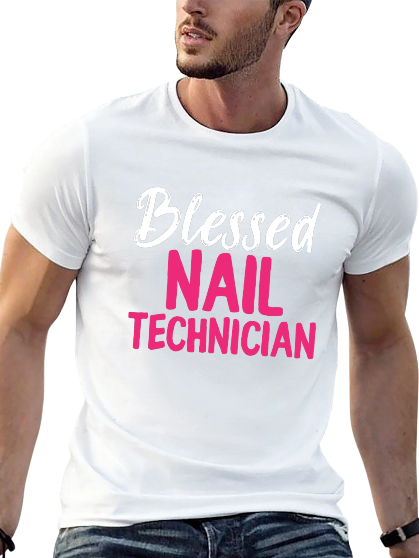 Blessed Nail Technician T-Shirt