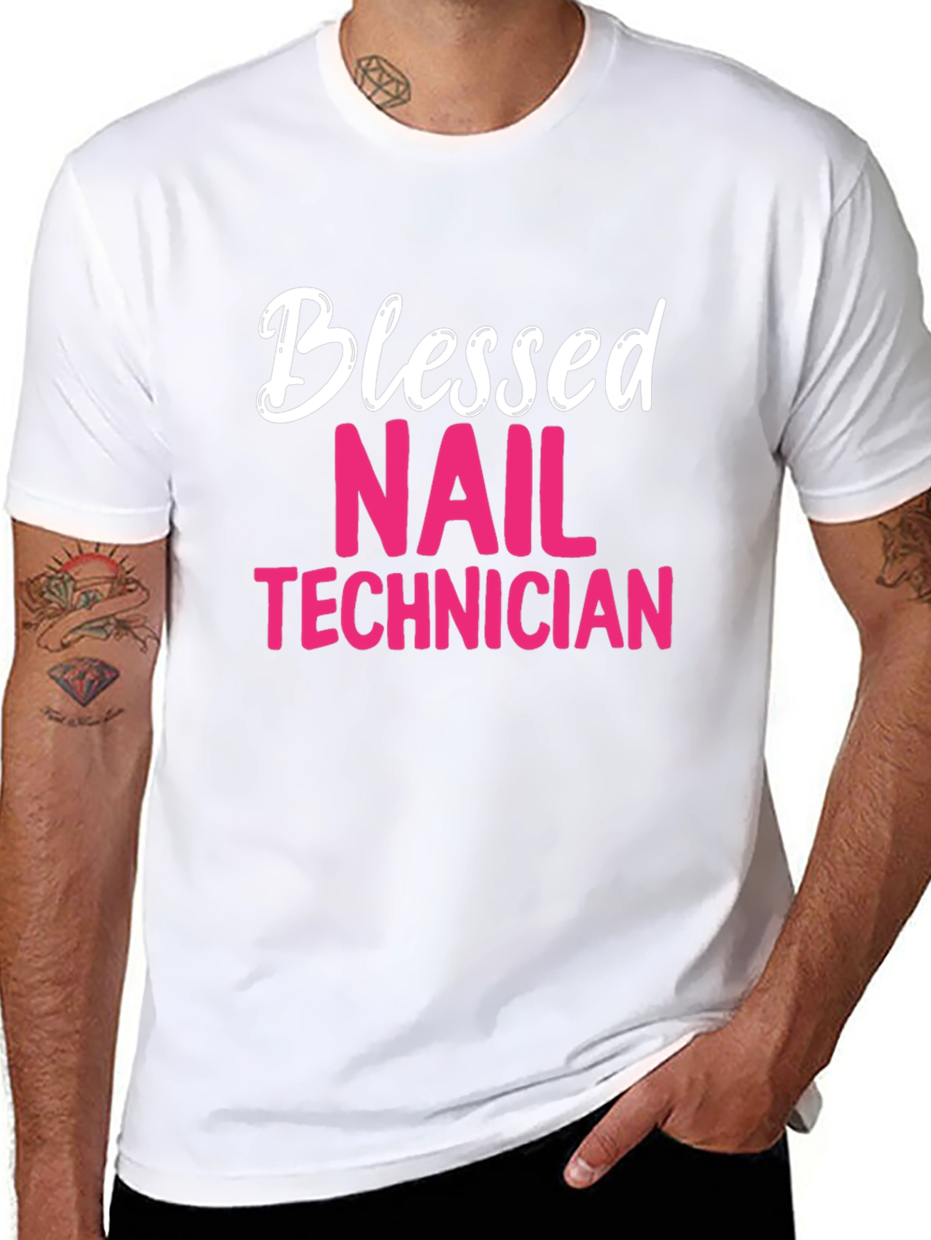 Blessed Nail Technician T-Shirt
