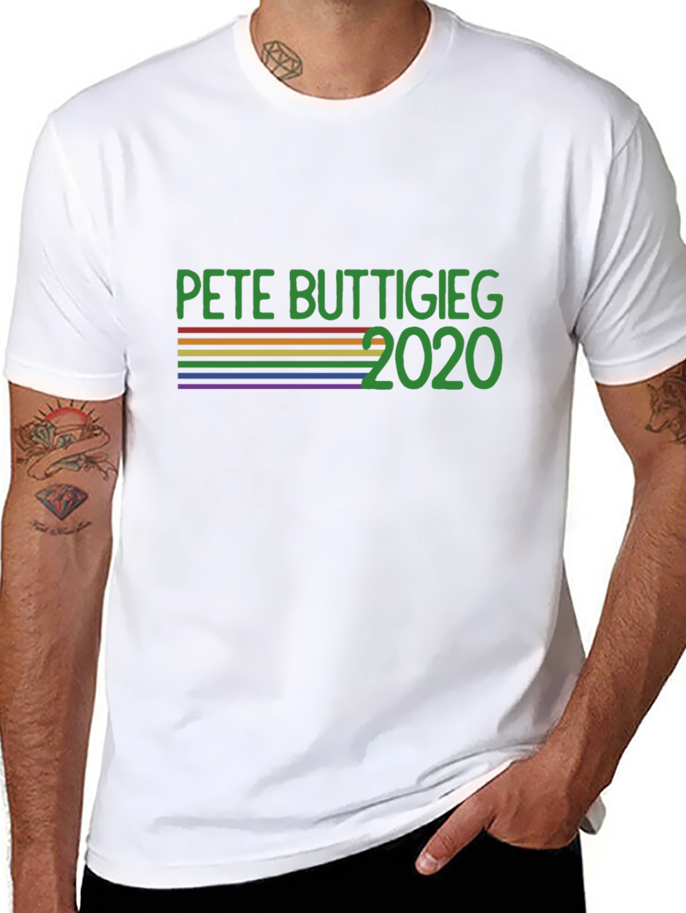 Pete Buttigieg 2020 T-Shirt Political Pride