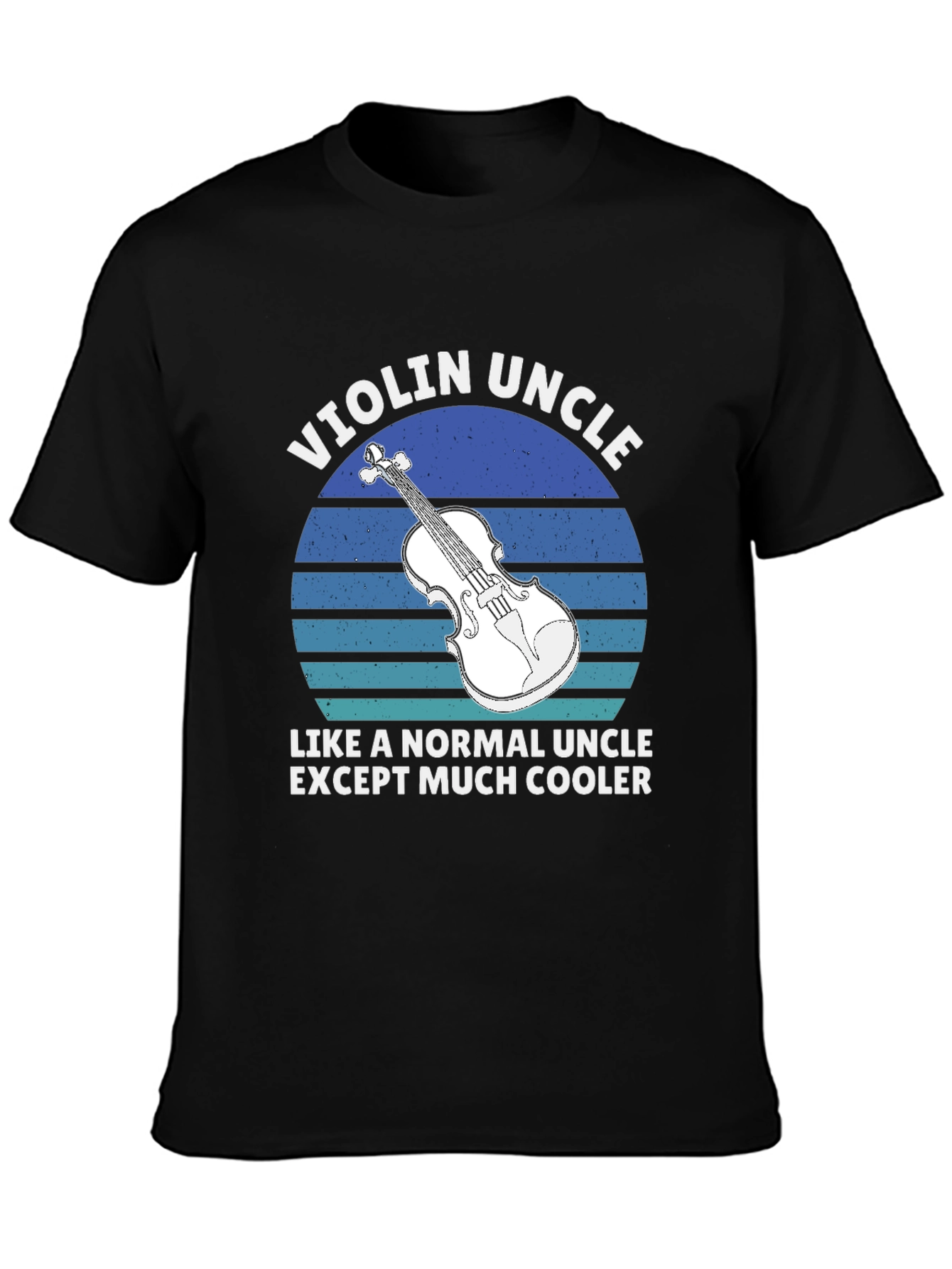 Violin Uncle T-Shirt: Cool Musician Tee