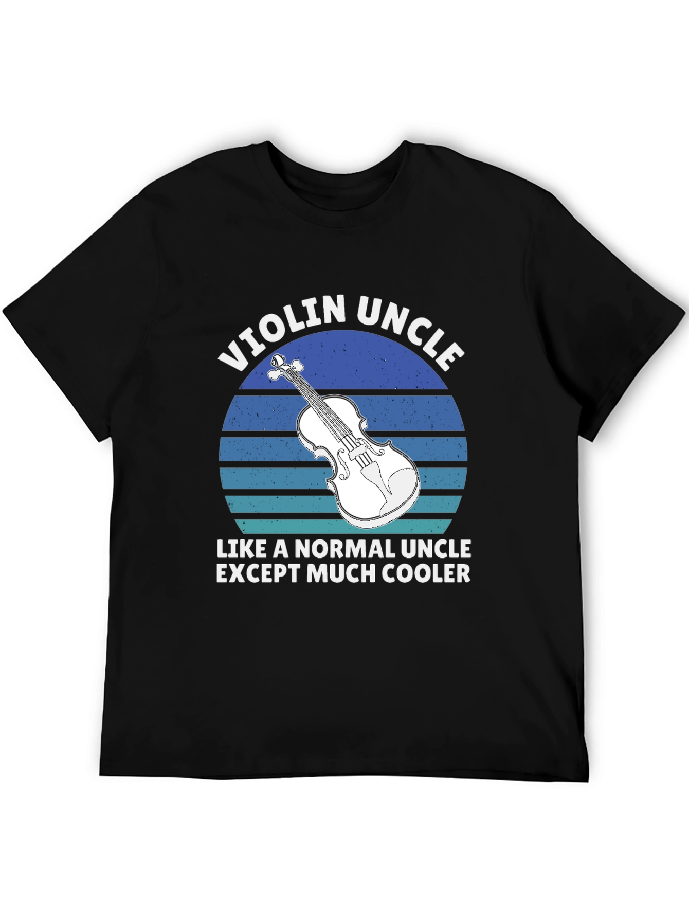 Violin Uncle T-Shirt: Cool Musician Tee
