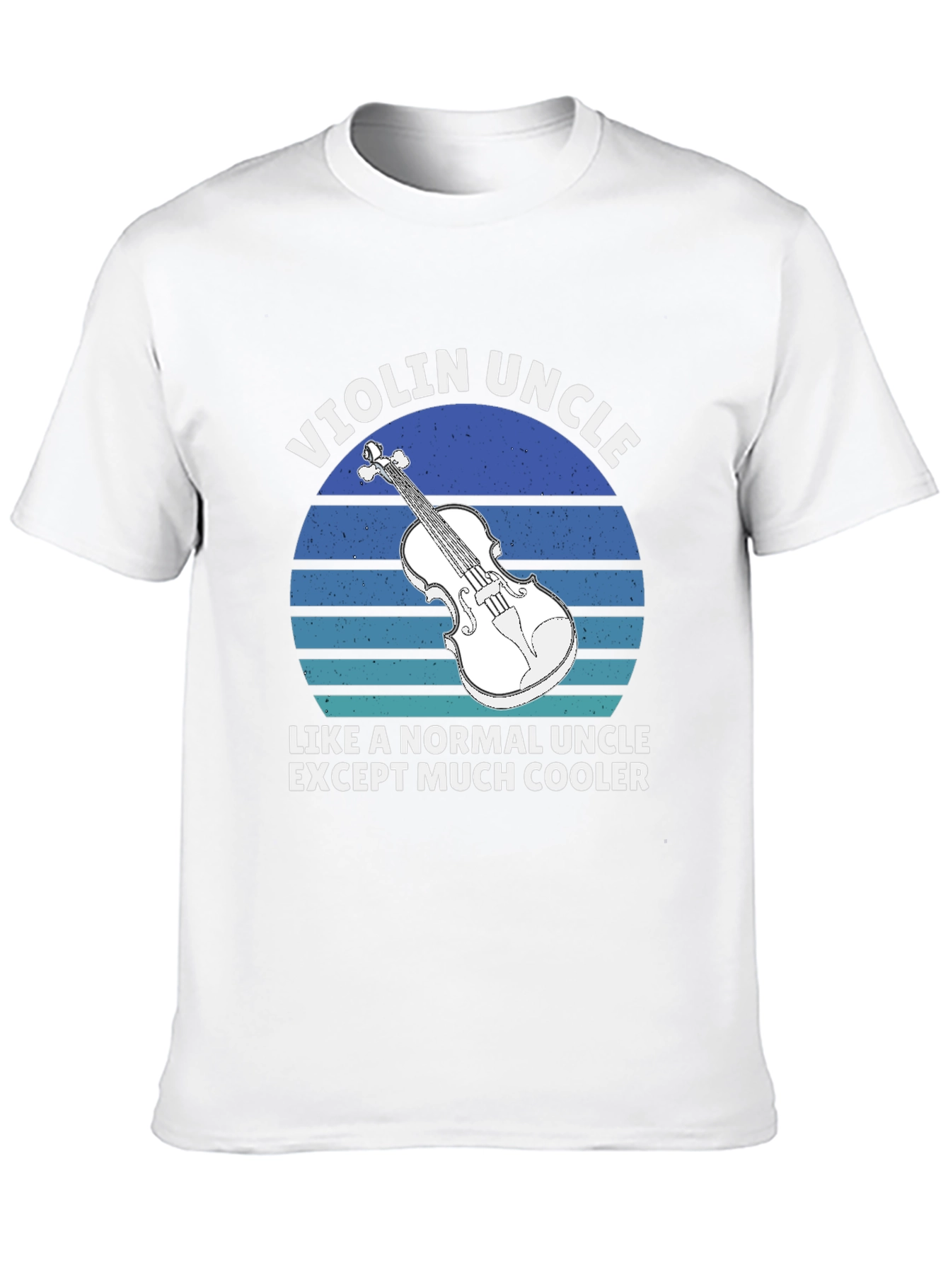 Violin Uncle T-Shirt: Cool Musician Tee