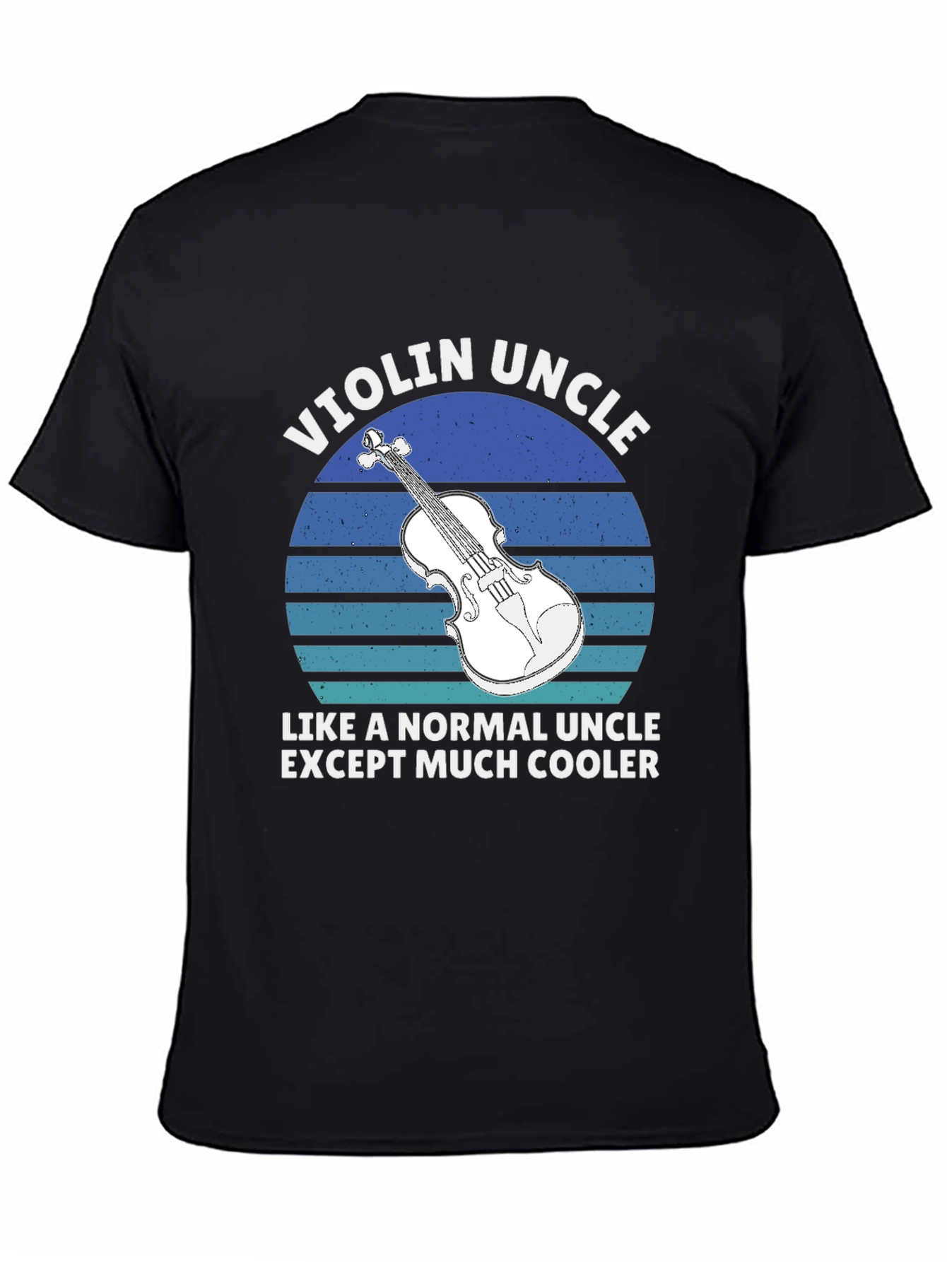 Violin Uncle T-Shirt: Cool Musician Tee