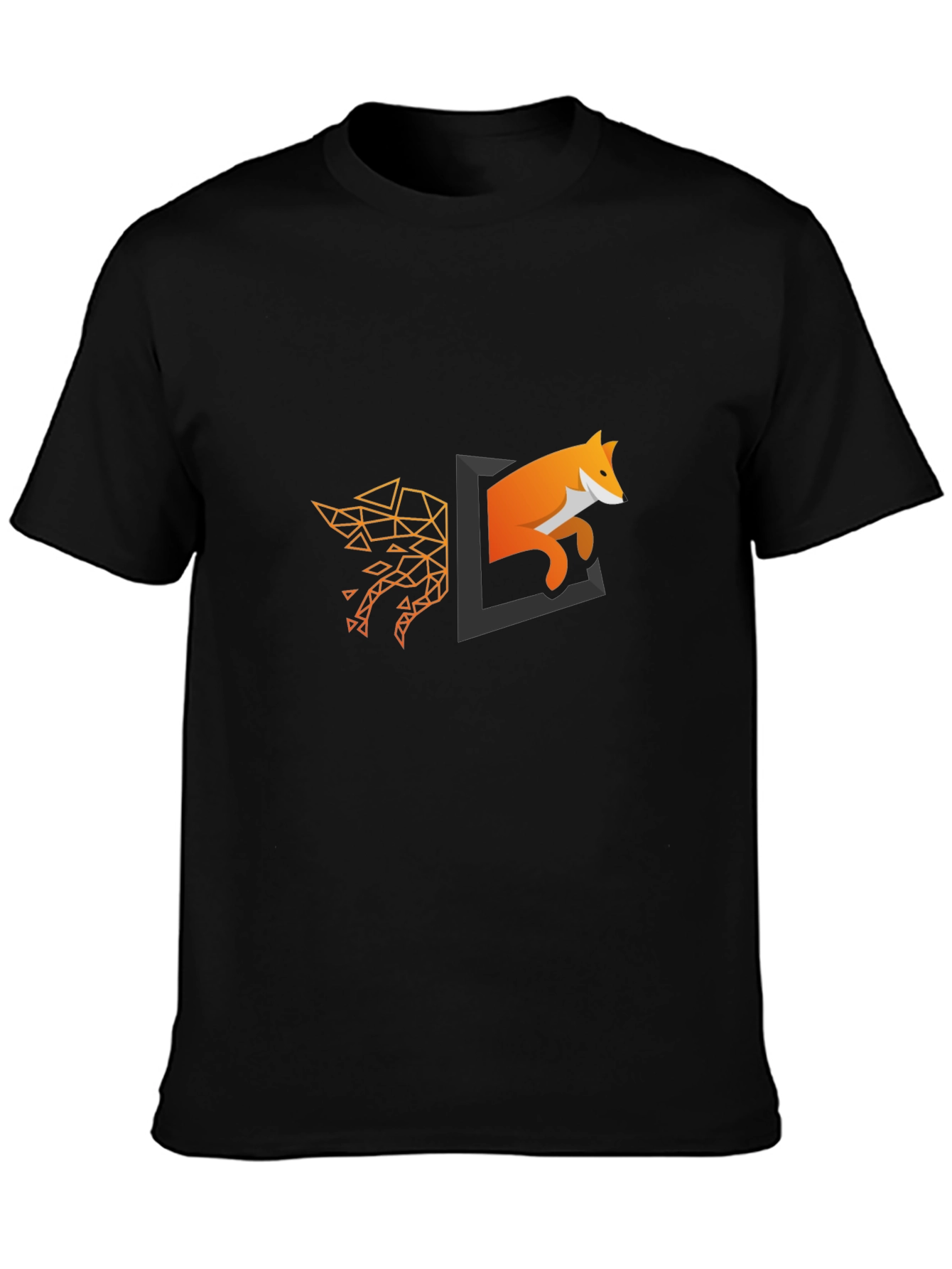 Geometric Fox Portal T-Shirt