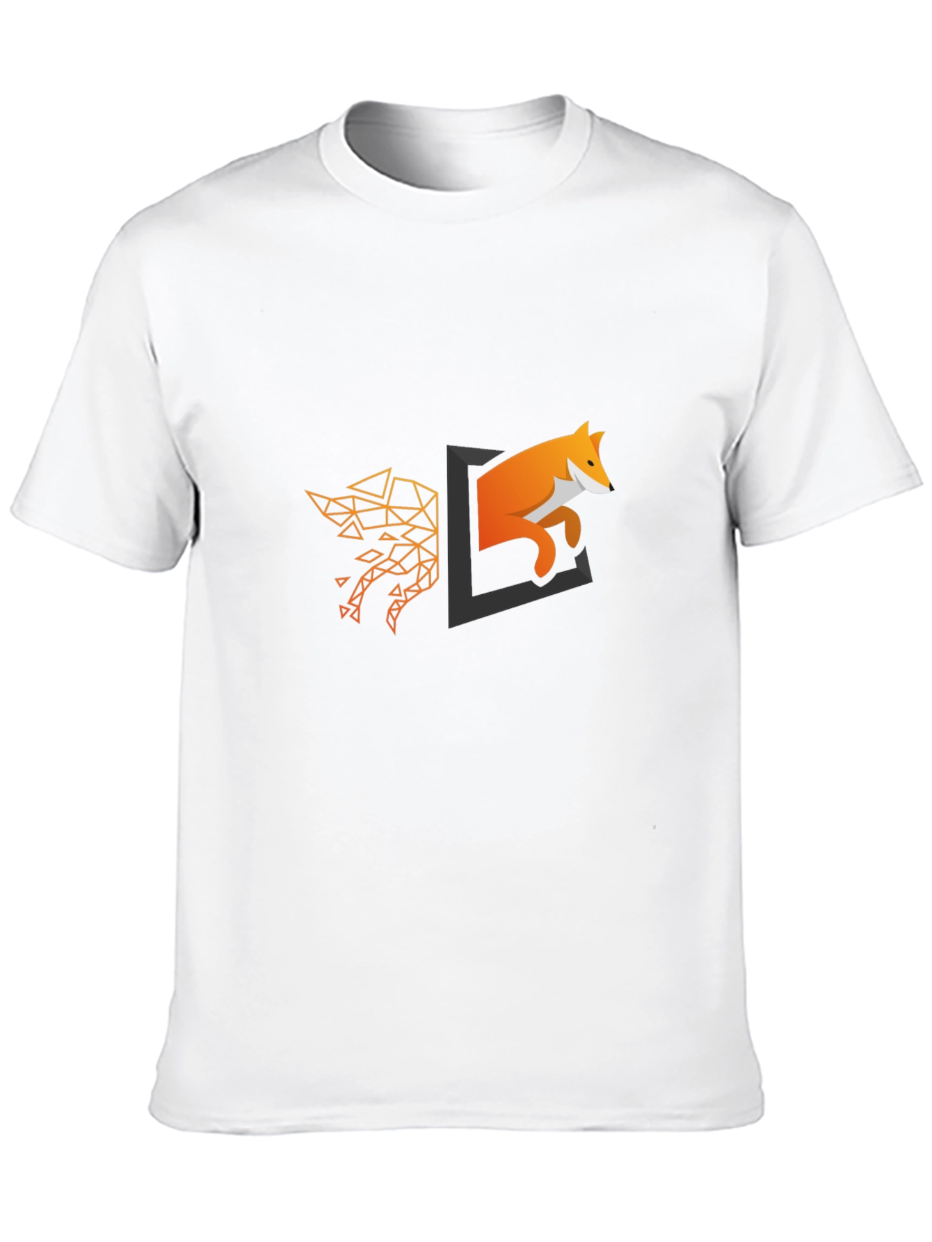 Geometric Fox Portal T-Shirt