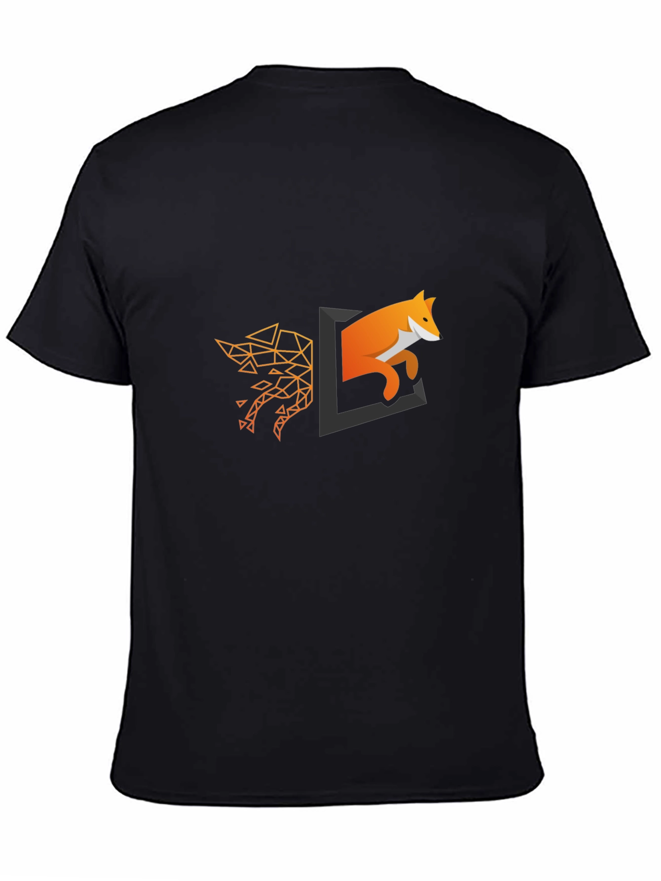 Geometric Fox Portal T-Shirt