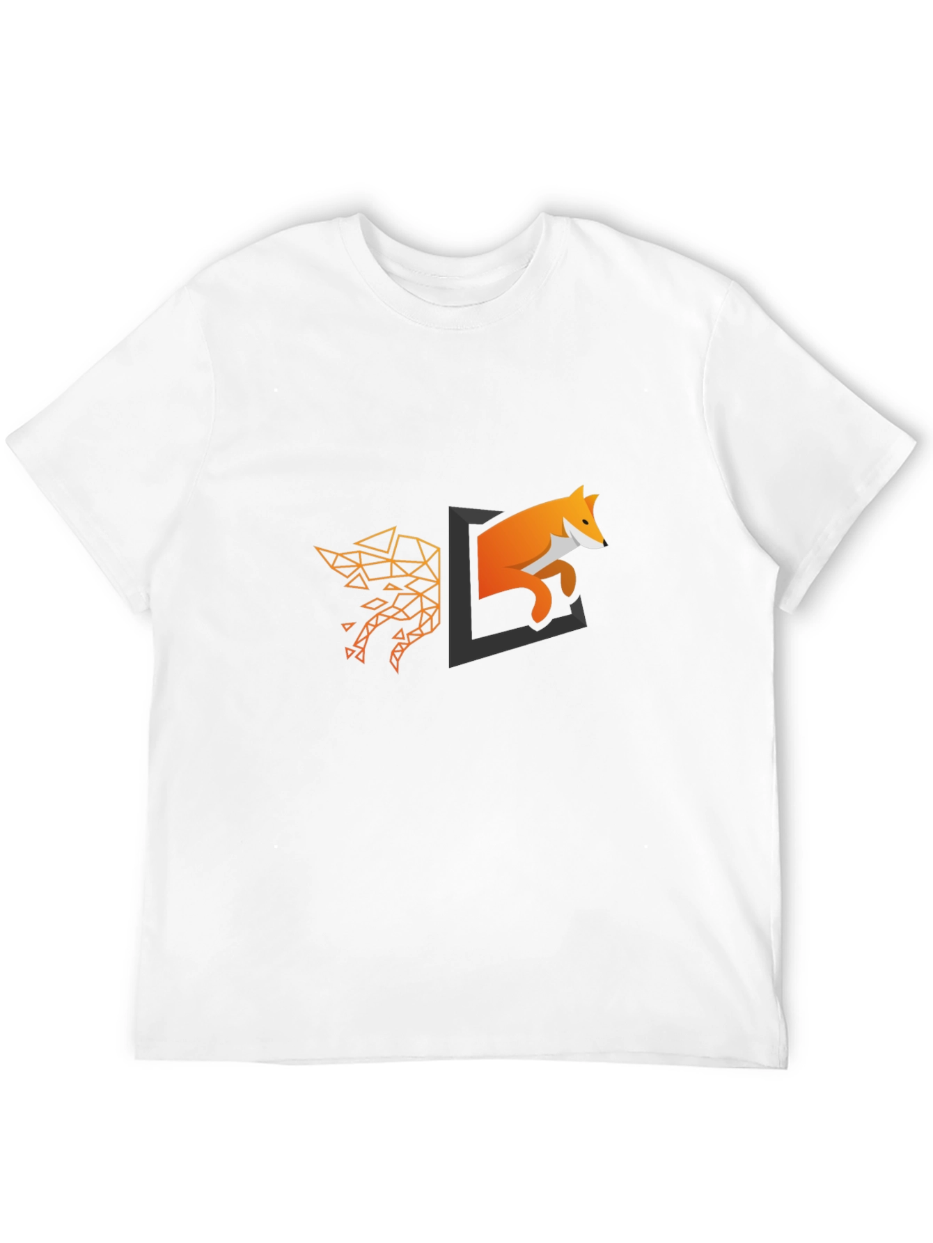 Geometric Fox Portal T-Shirt