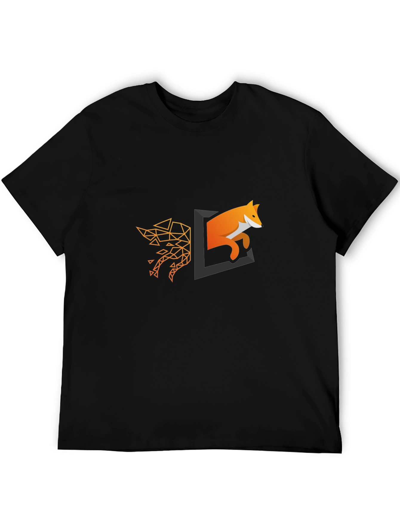 Geometric Fox Portal T-Shirt