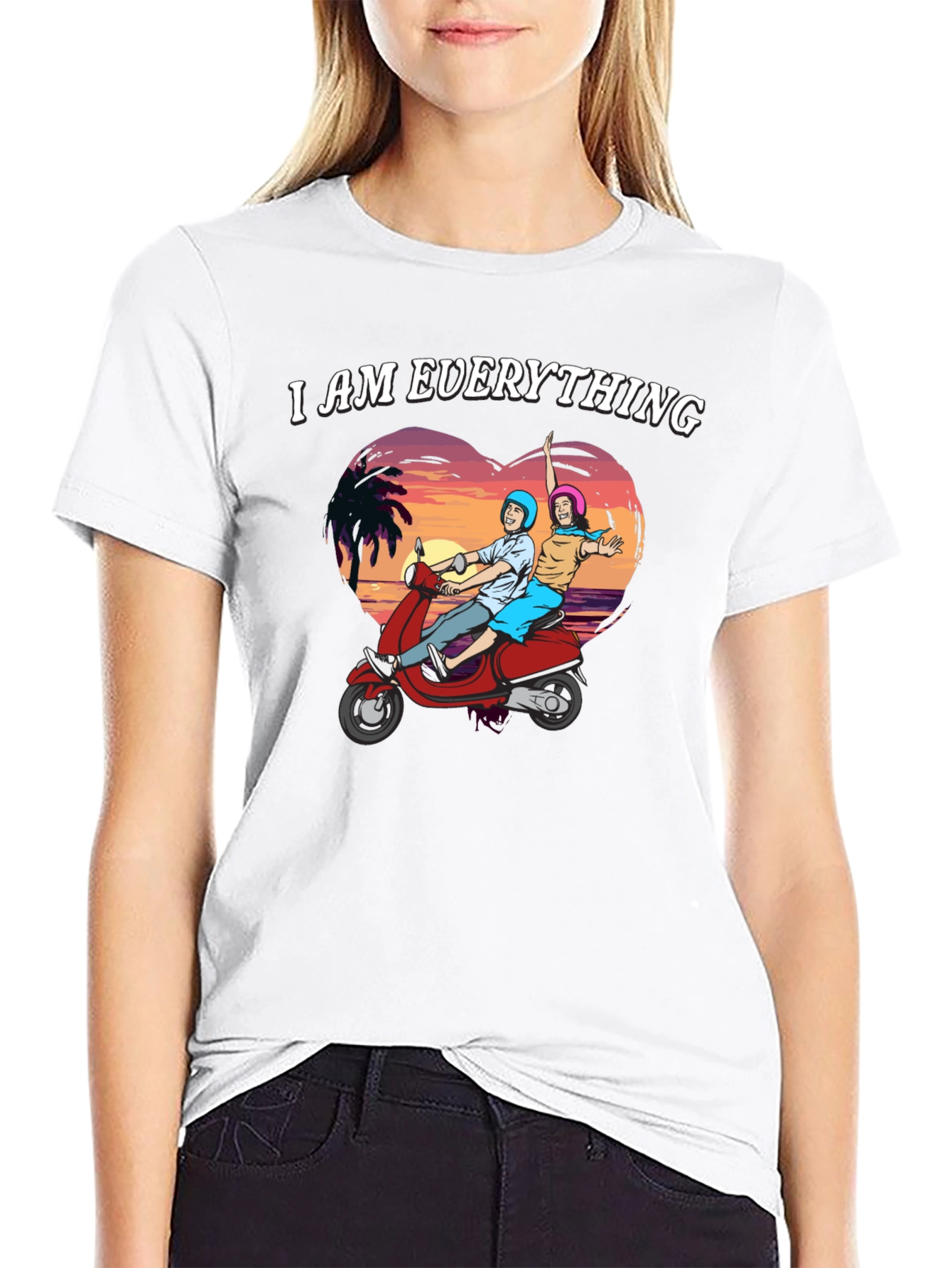 I Am Everything Scooter Ride T-Shirt