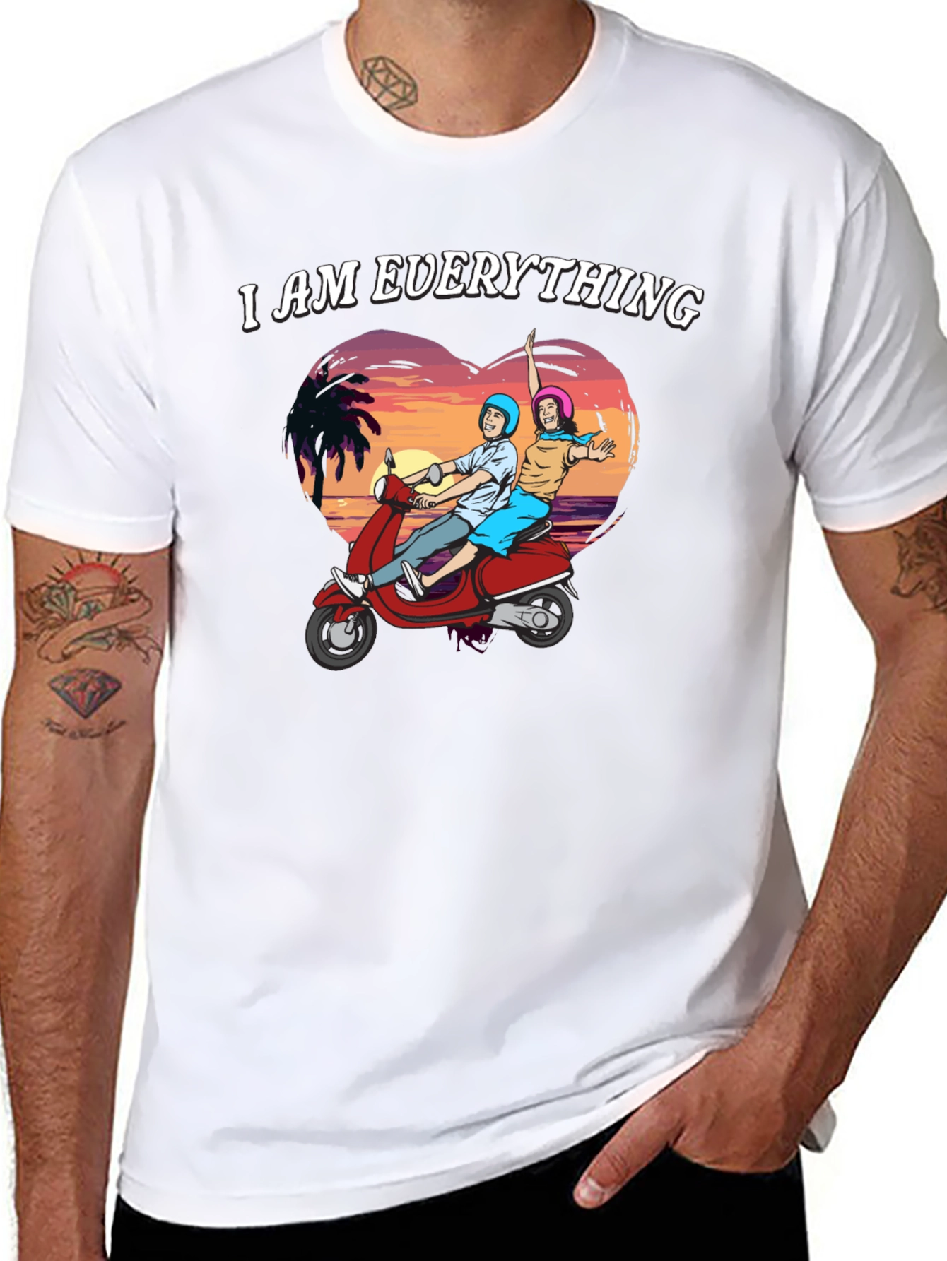I Am Everything Scooter Ride T-Shirt
