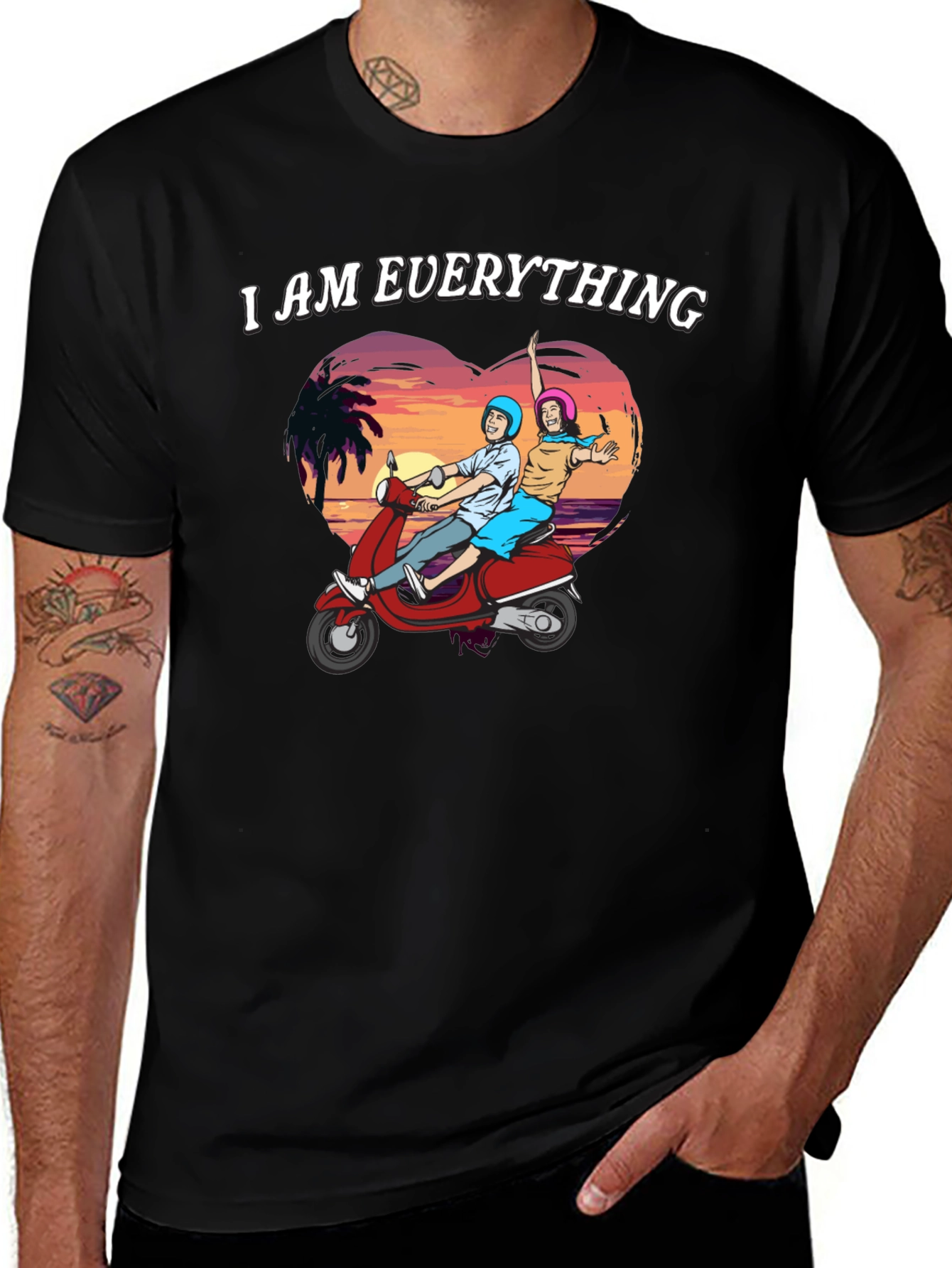 I Am Everything Scooter Ride T-Shirt