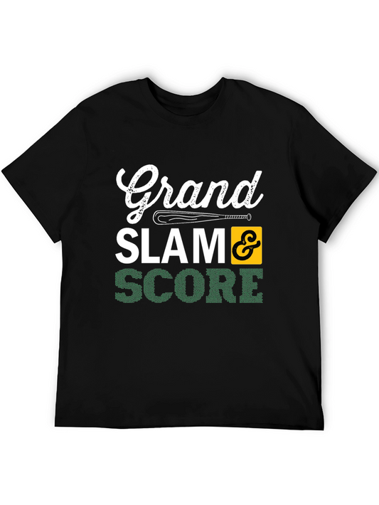 Grand Slam Score Baseball T-Shirt