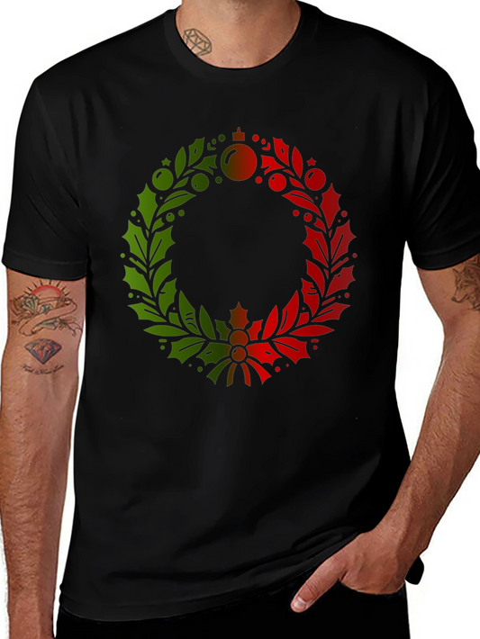 Festive Holiday Wreath T-Shirt