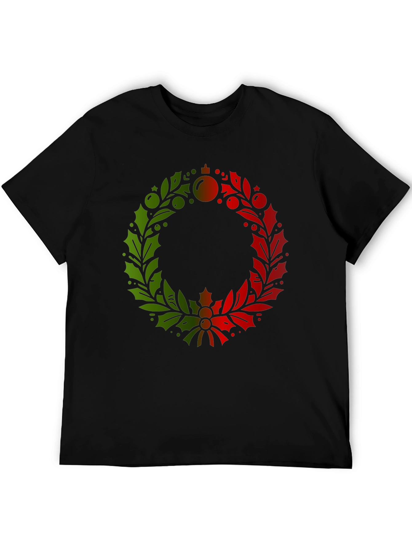 Festive Holiday Wreath T-Shirt