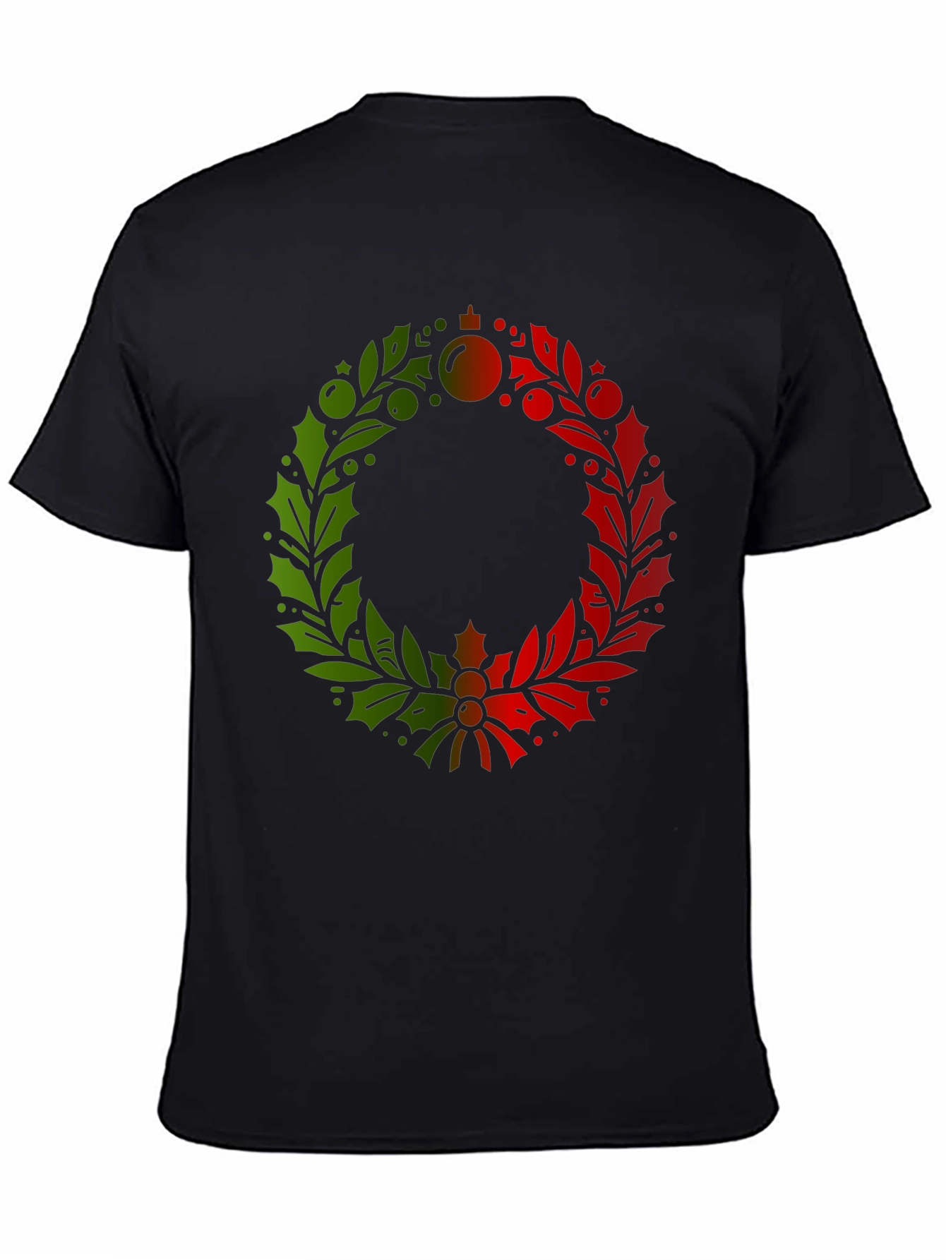 Festive Holiday Wreath T-Shirt