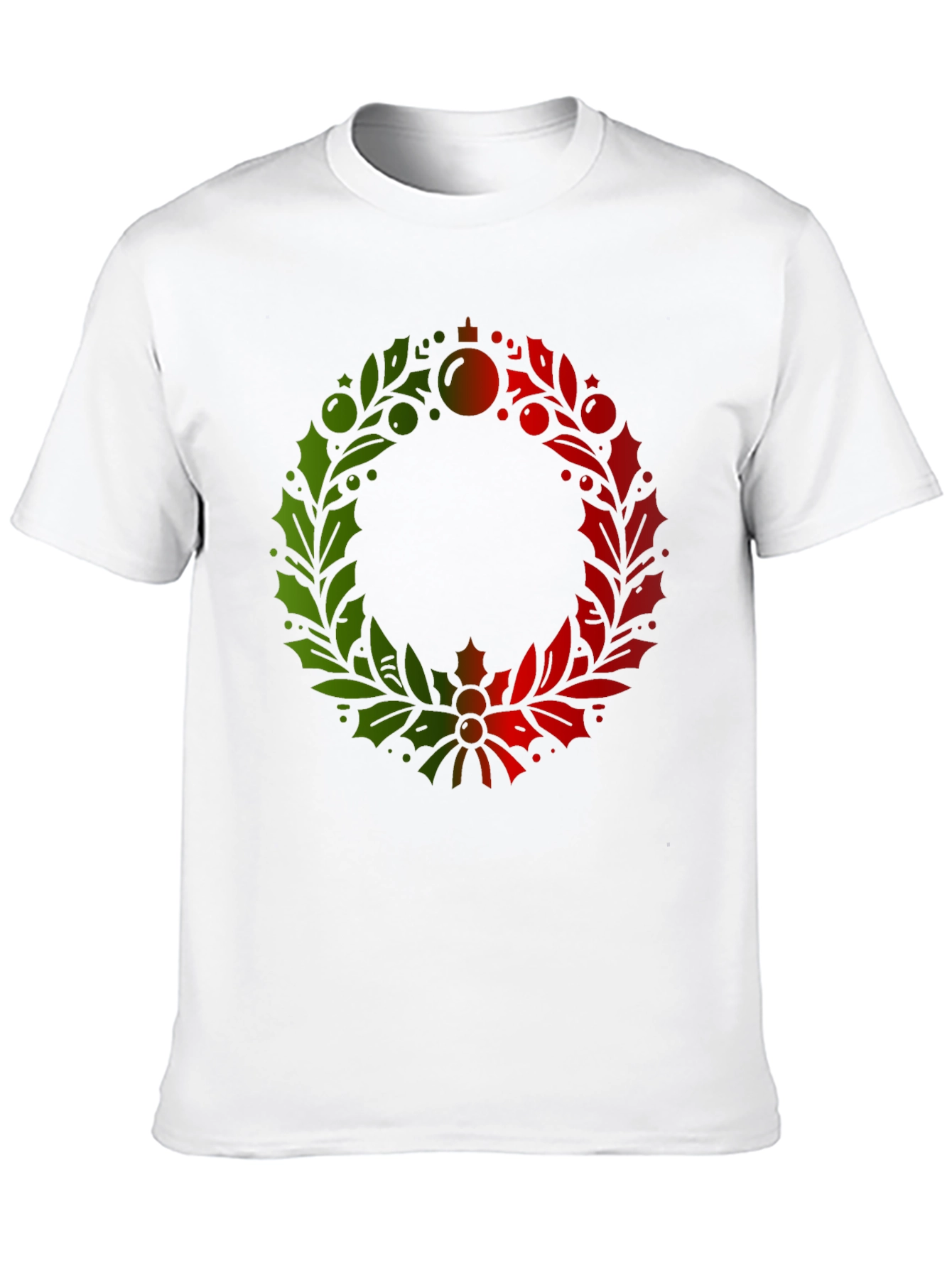 Festive Holiday Wreath T-Shirt