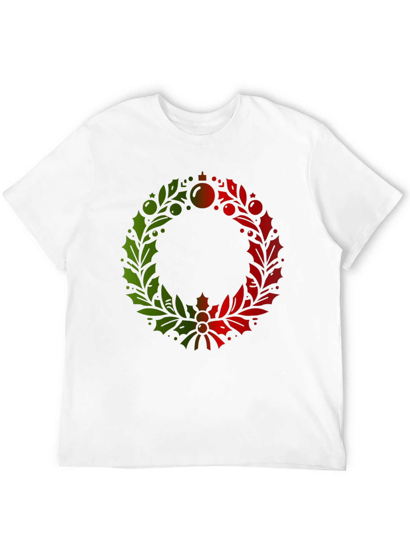 Festive Holiday Wreath T-Shirt