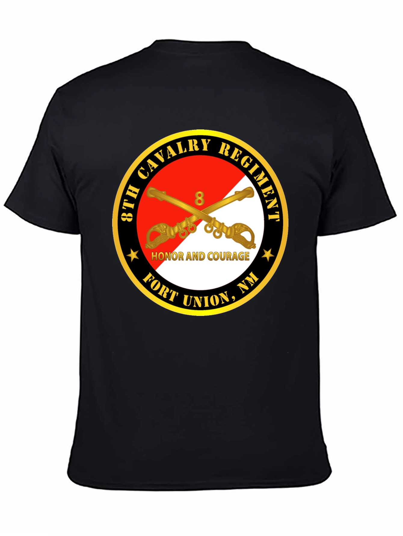 8th Cavalry Regiment Honor Courage T-Shirt