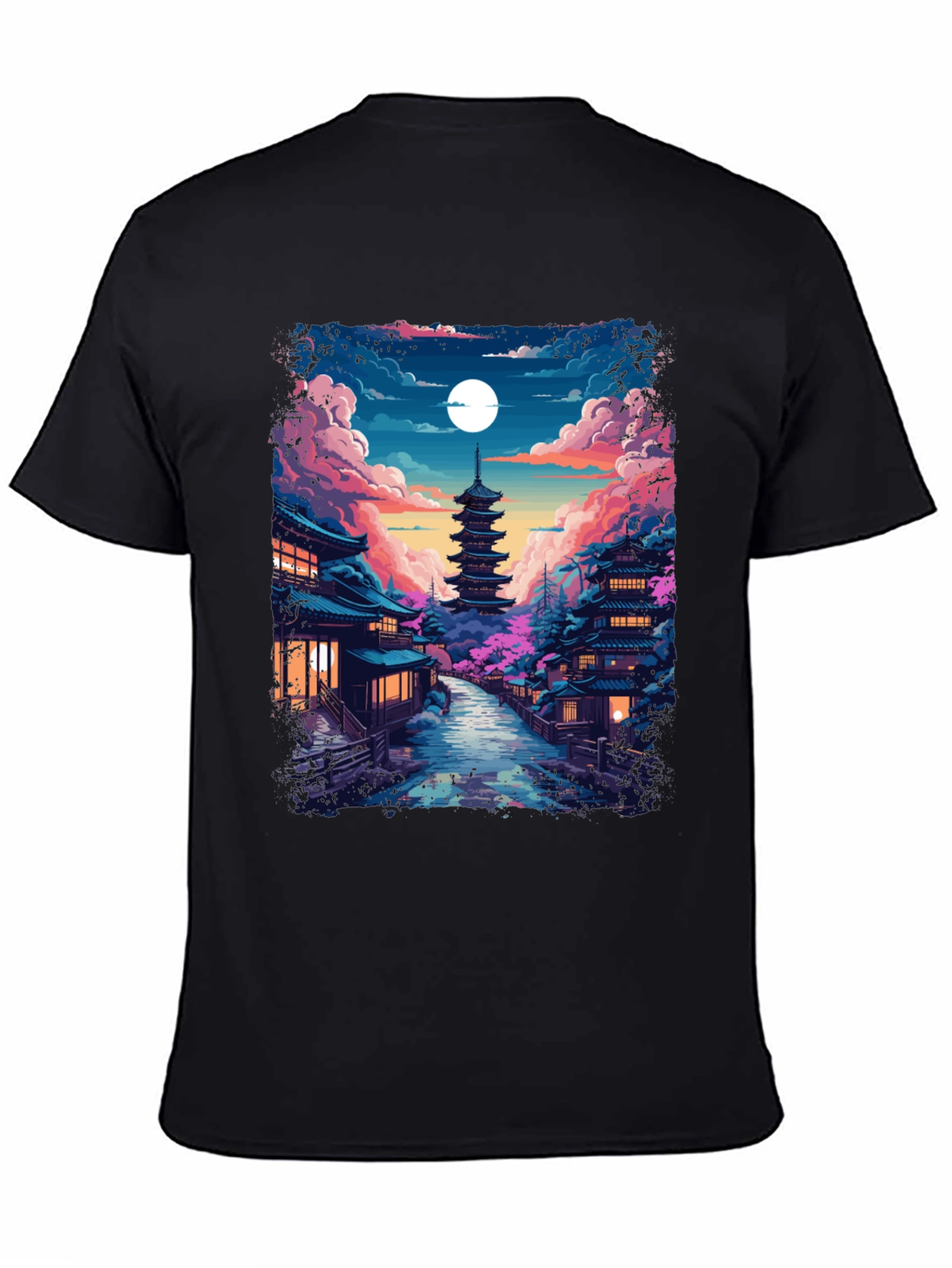 Japanese Pagoda T-Shirt - Stylish Graphic Tee