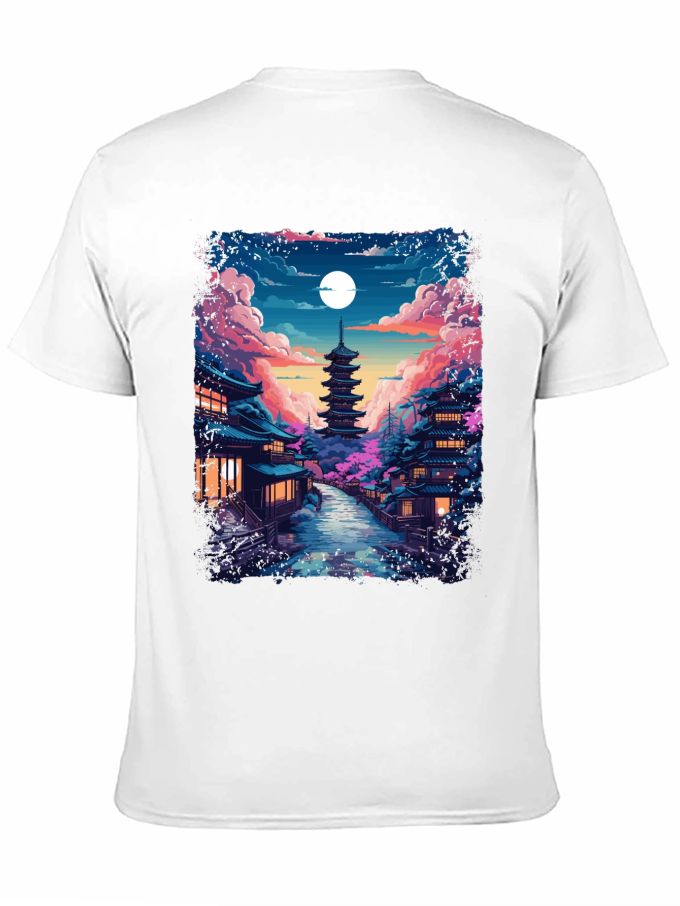 Japanese Pagoda T-Shirt - Stylish Graphic Tee