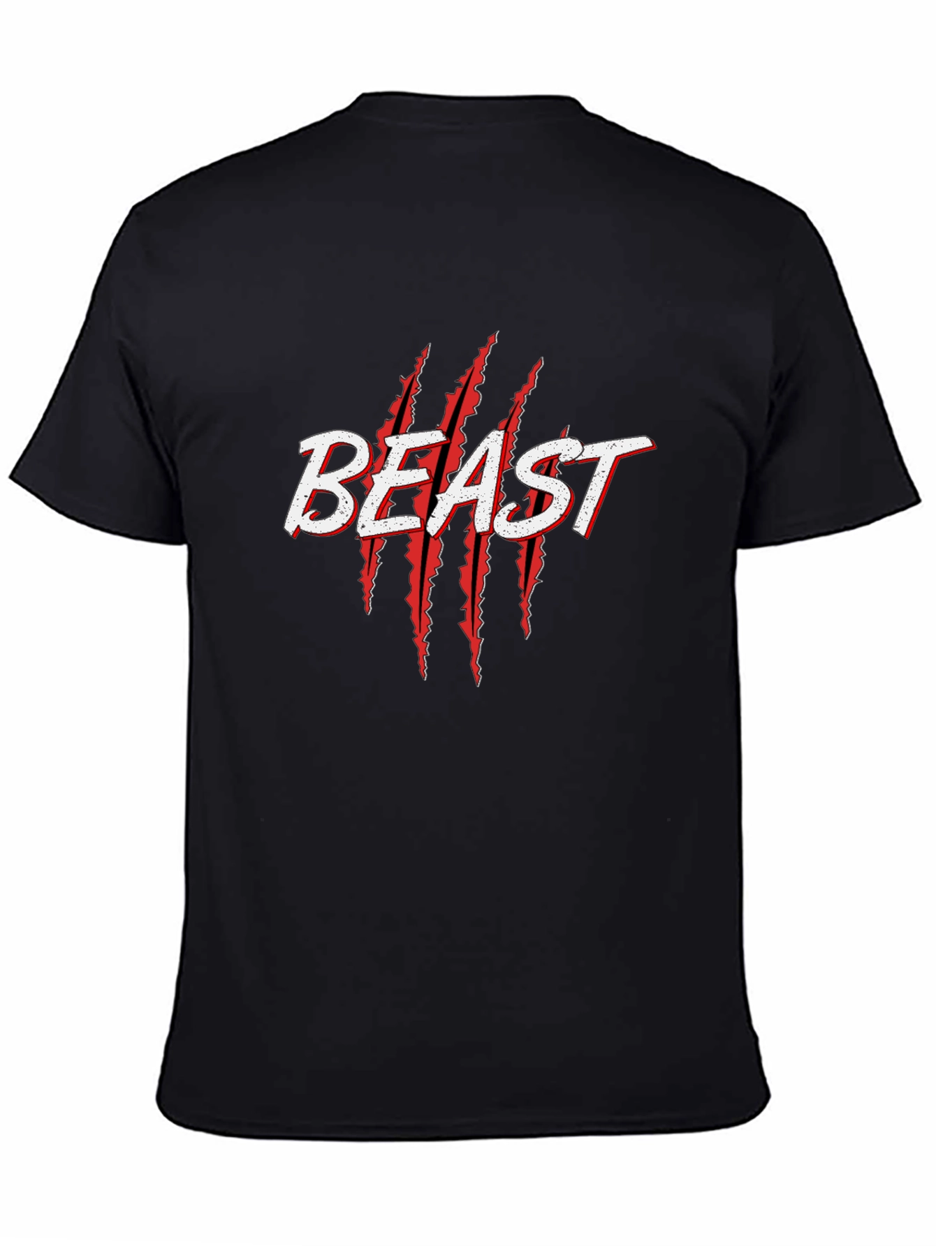 BEAST Claw Graphic T-Shirt - Mens Black Tee
