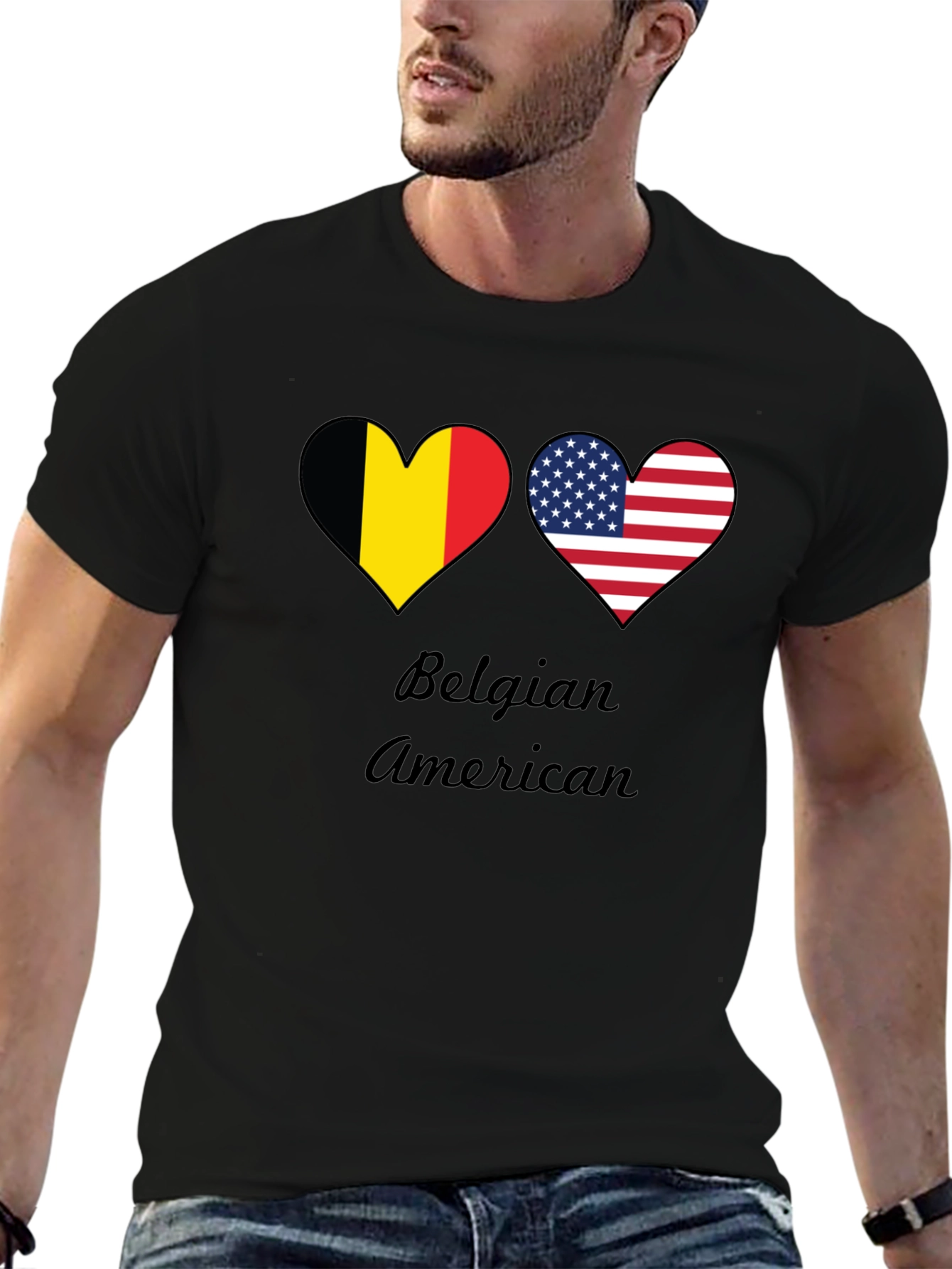 Belgian American Pride T-Shirt