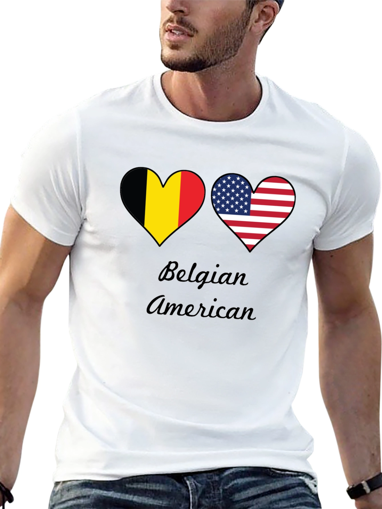 Belgian American Pride T-Shirt