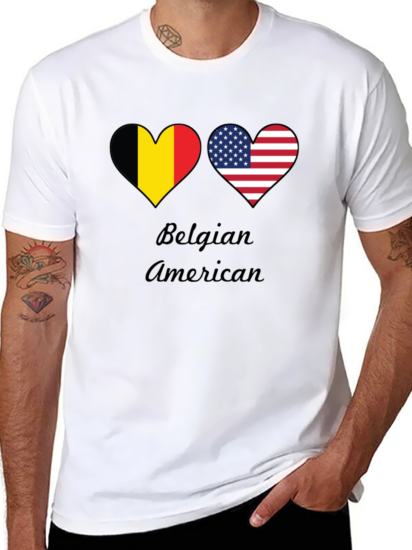 Belgian American Pride T-Shirt