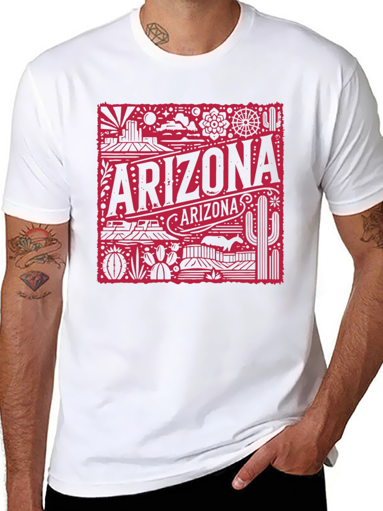 Arizona Graphic Tee - Desert State Pride