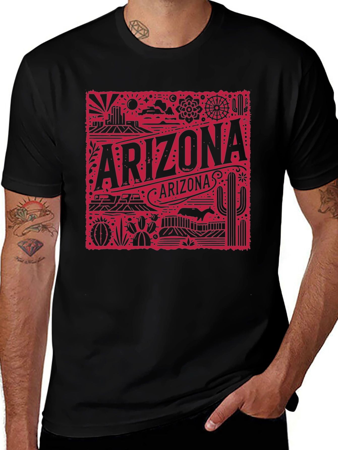 Arizona Graphic Tee - Desert State Pride