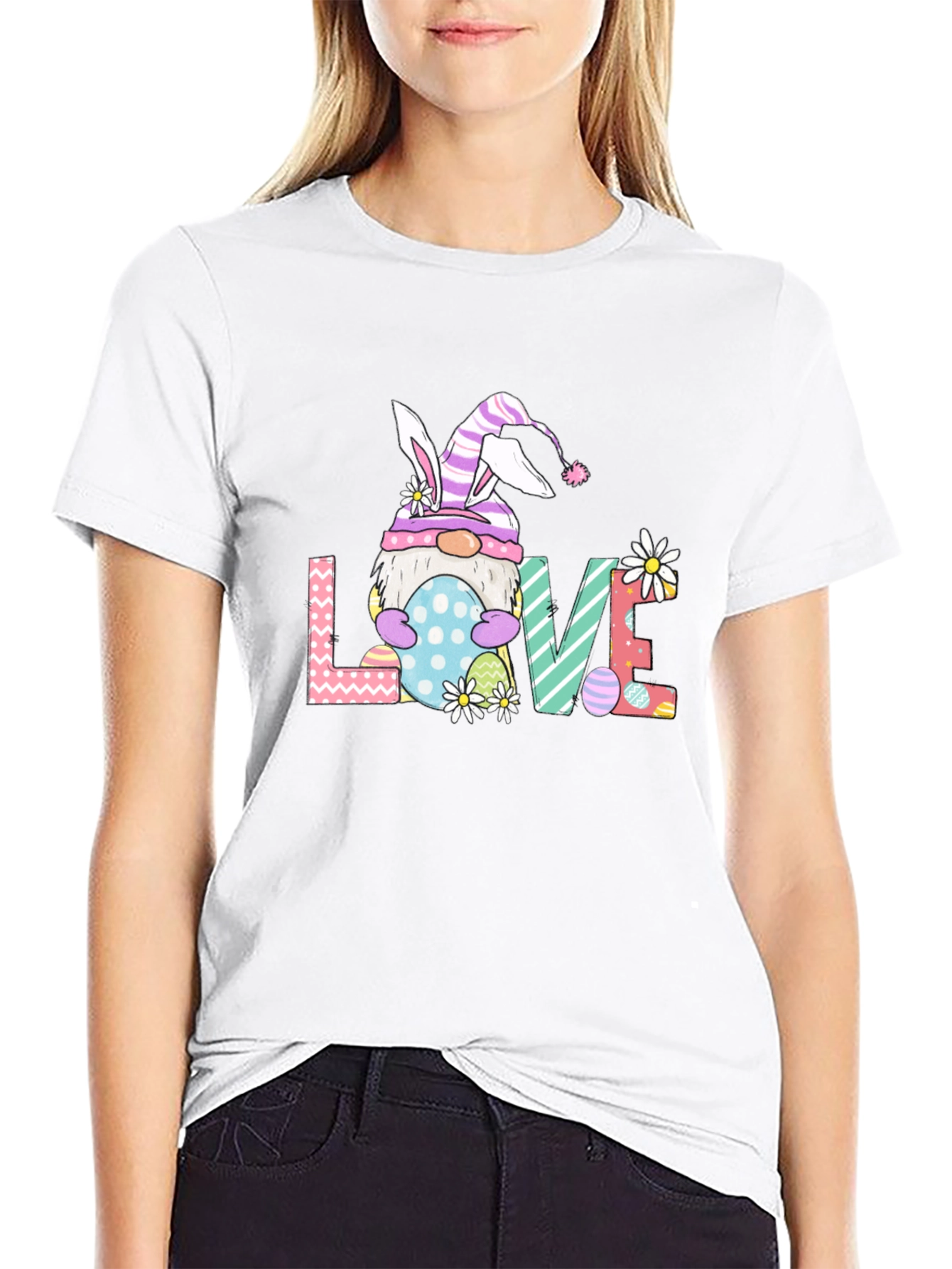 Easter Gnome Love T-Shirt